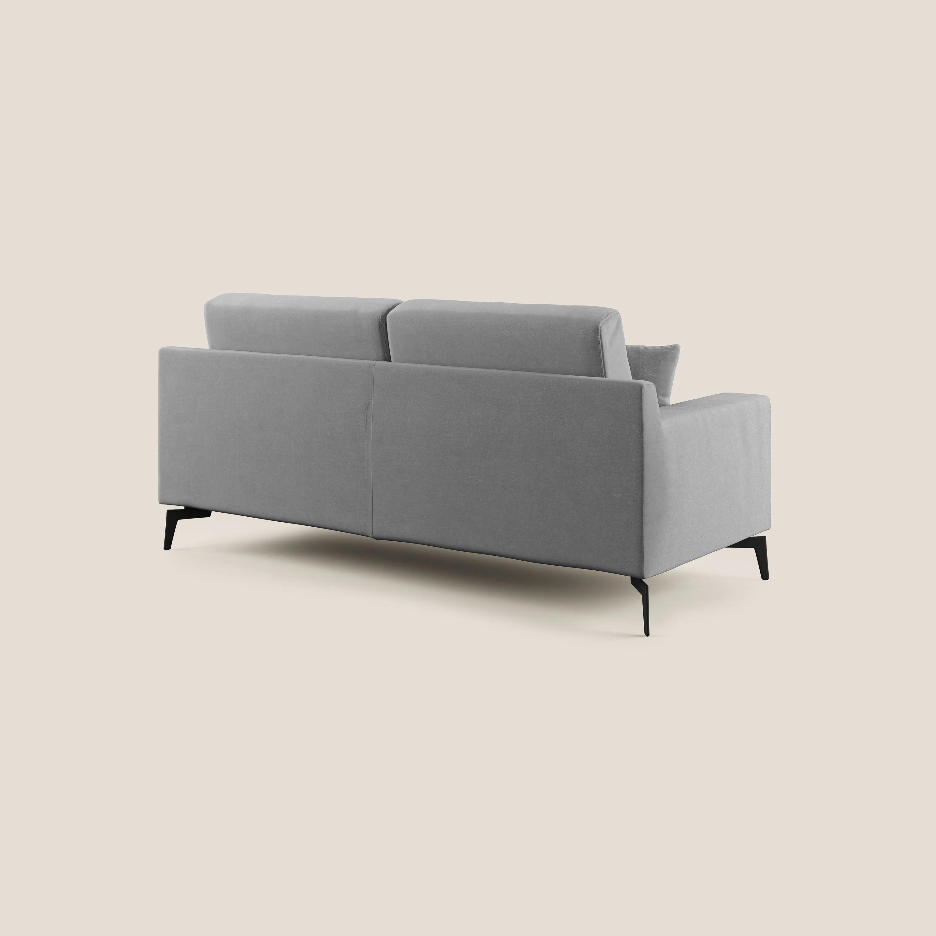 Prestige canapé moderne en microfibre détachable T11 gris - Image 4