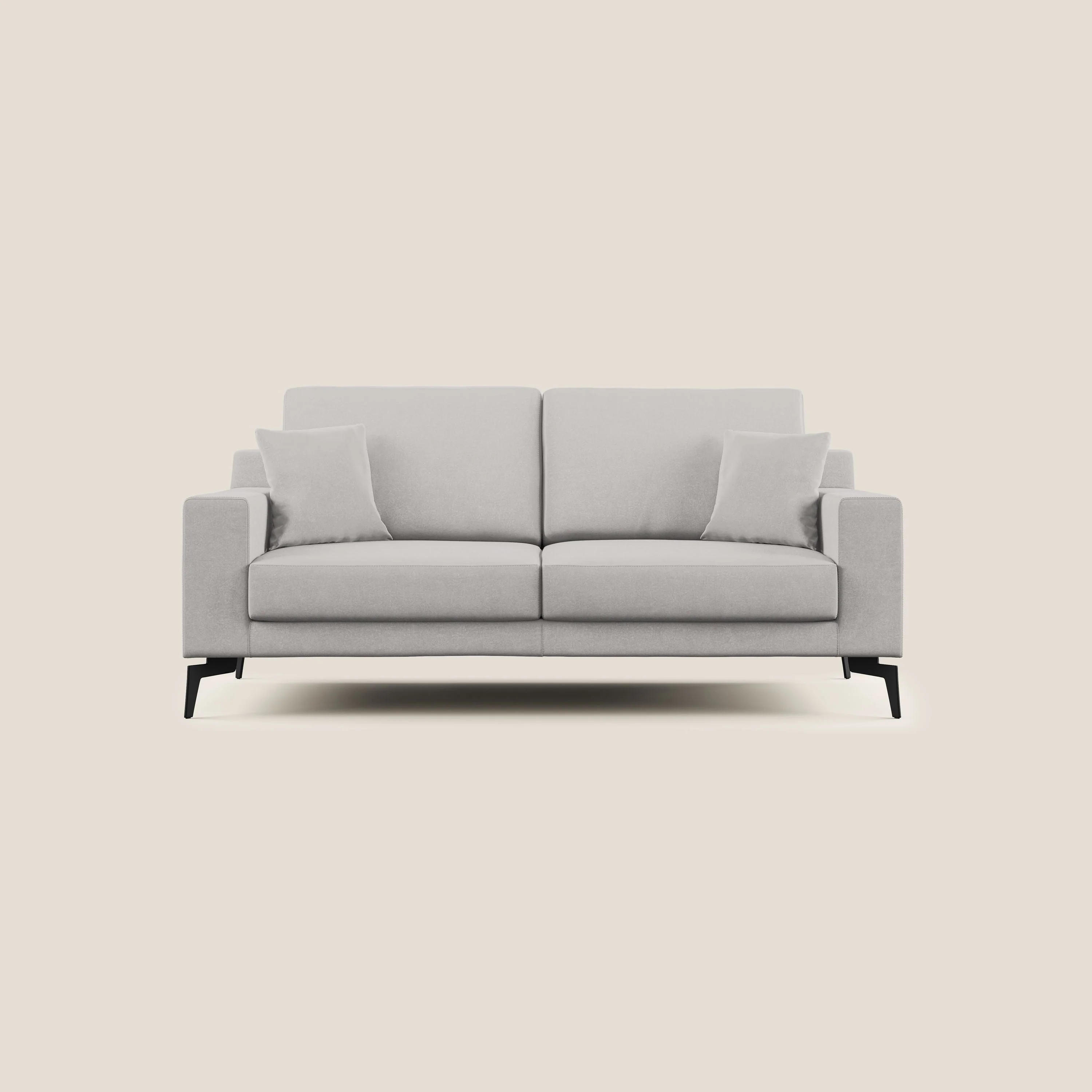 Prestige canapé moderne en microfibre détachable T11 gris clair