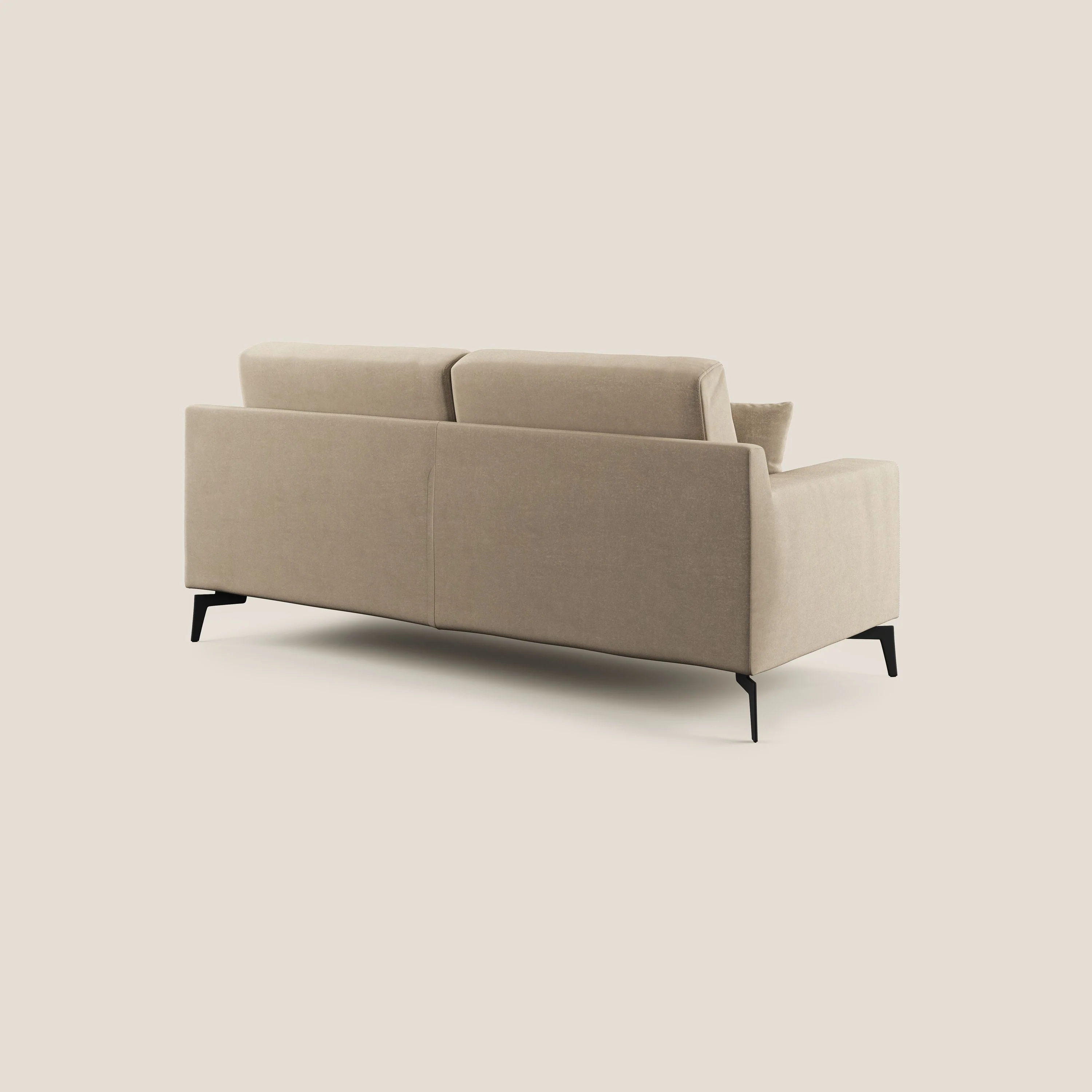 Prestige canapé moderne en microfibre détachable T11 Taupe tortora - Image 5