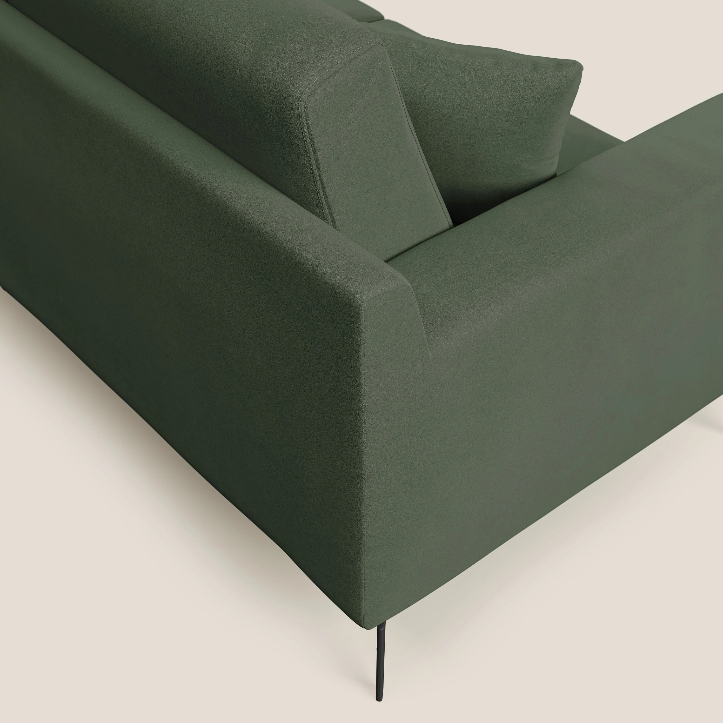 Prestige canapé moderne en microfibre détachable T11 vert - Image 6