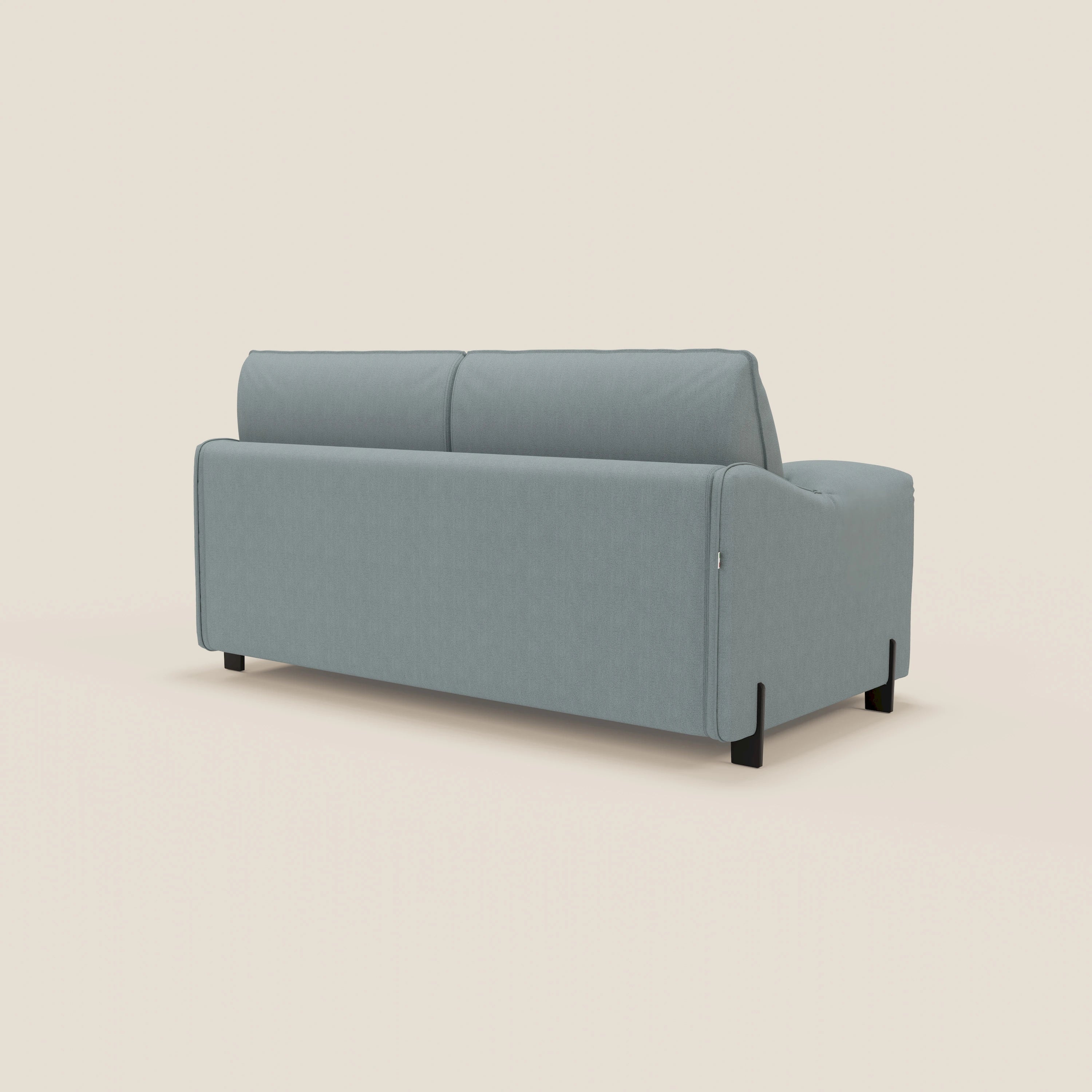 Primula Canapé convertible avec matelas H18 cm en tissu détachable T05 bleu pastel - Image 8