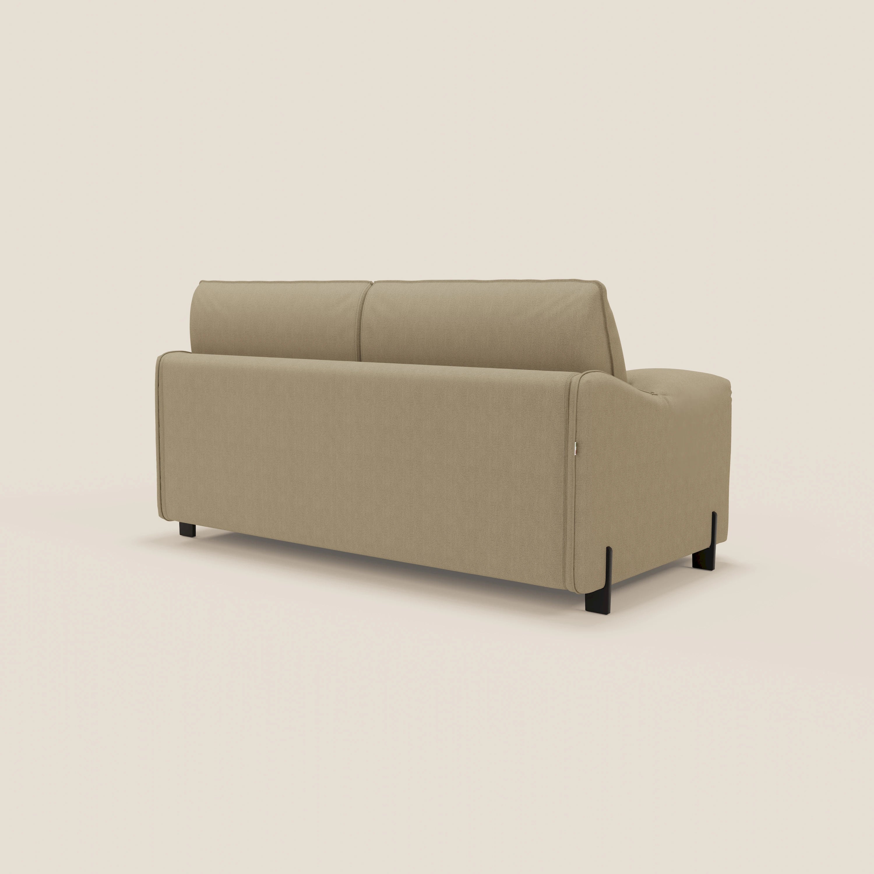 Primula Canapé convertible avec matelas H18 cm en tissu détachable T05 camel - Image 8