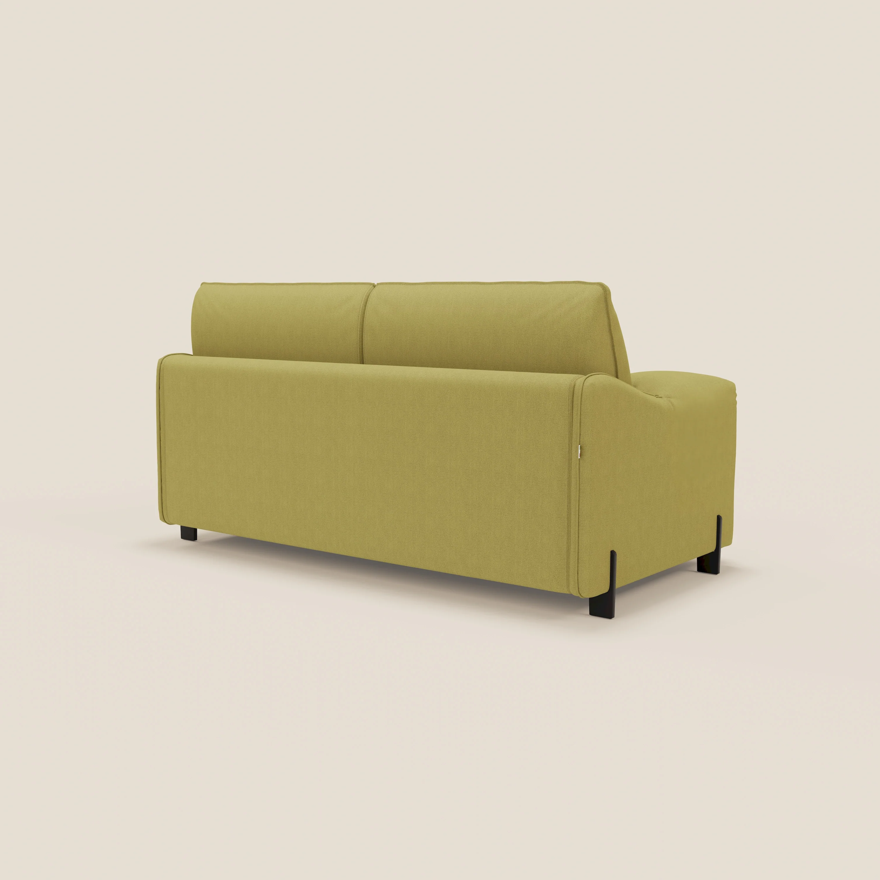 Primula Canapé convertible avec matelas H18 cm en tissu détachable T05 jaune - Image 8