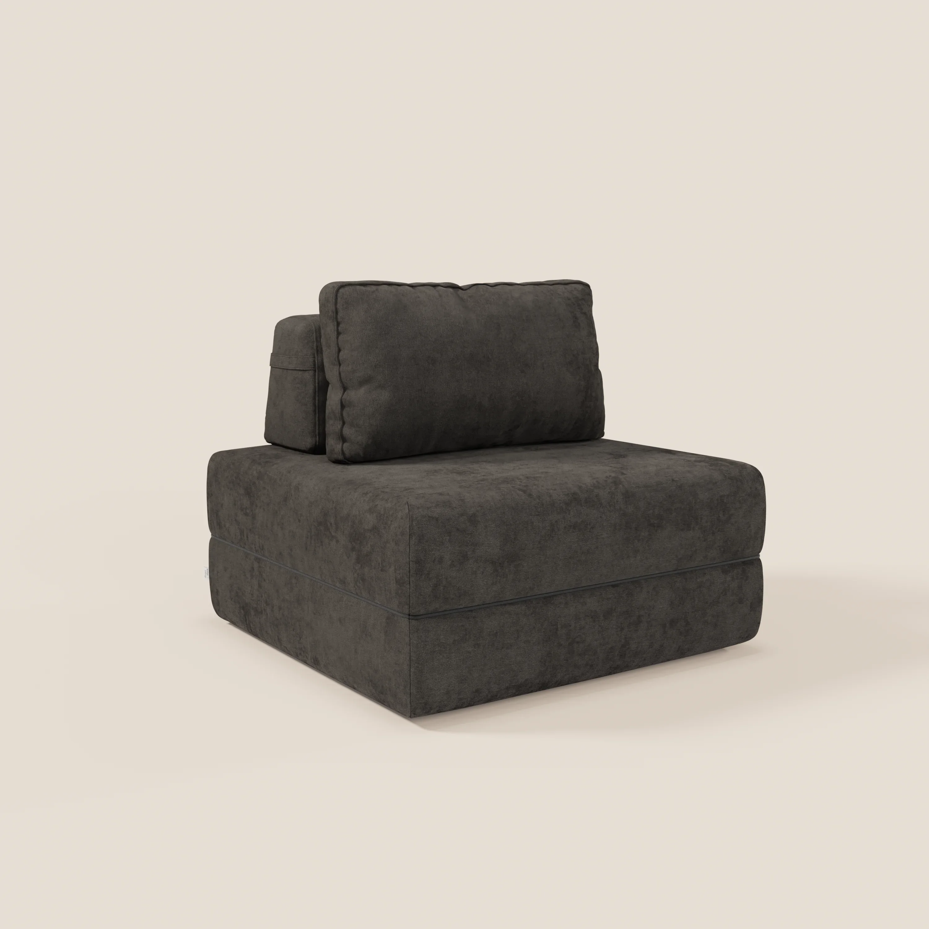 Rift fauteuil-lit Édition STRANGER THINGS avec matelas de 22 cm d'épaisseur et mousse à mémoire de forme - tissu détachable Rouge - Image 102