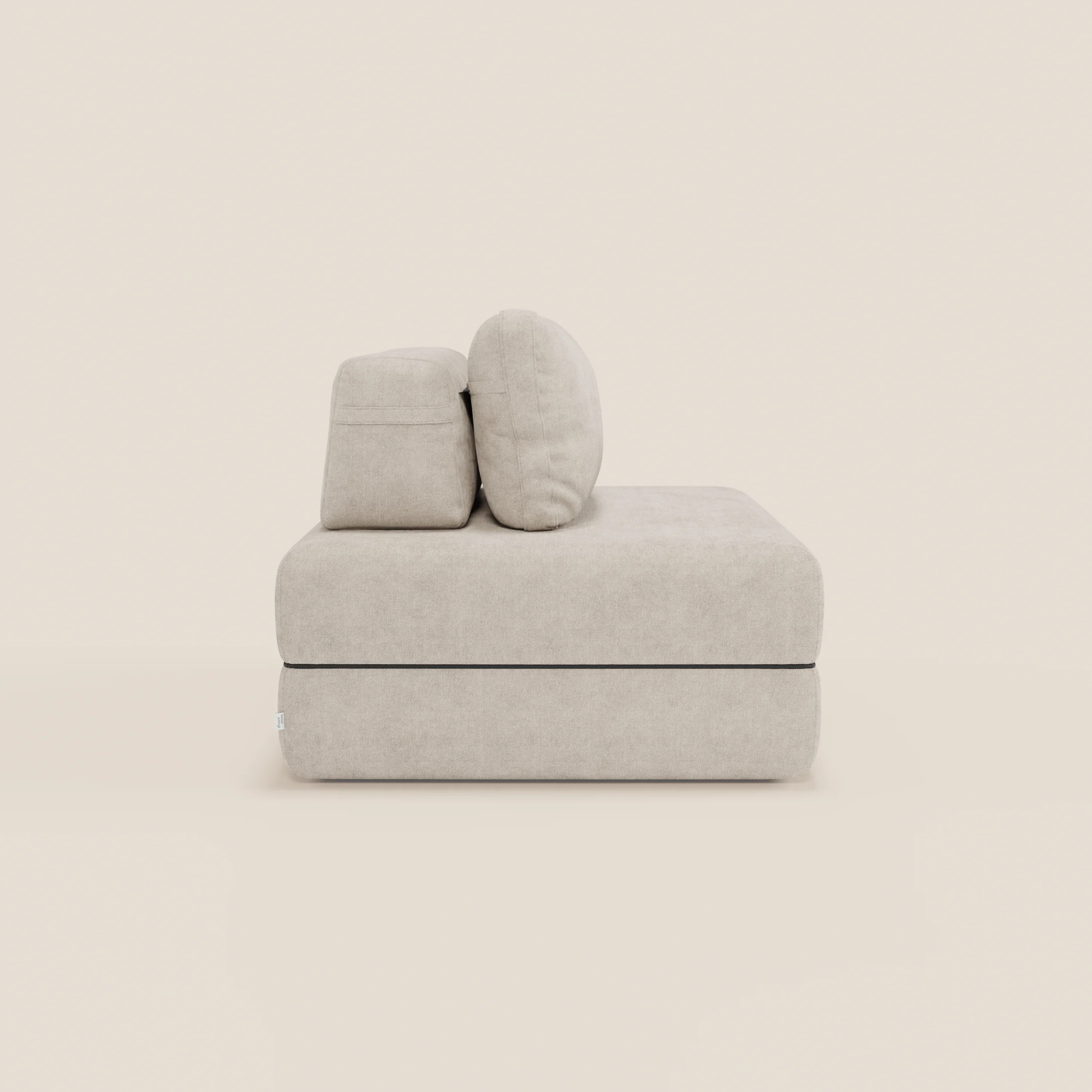 Rift fauteuil-lit Édition STRANGER THINGS avec matelas de 22 cm d'épaisseur et mousse à mémoire de forme - tissu détachable Rouge - Image 115