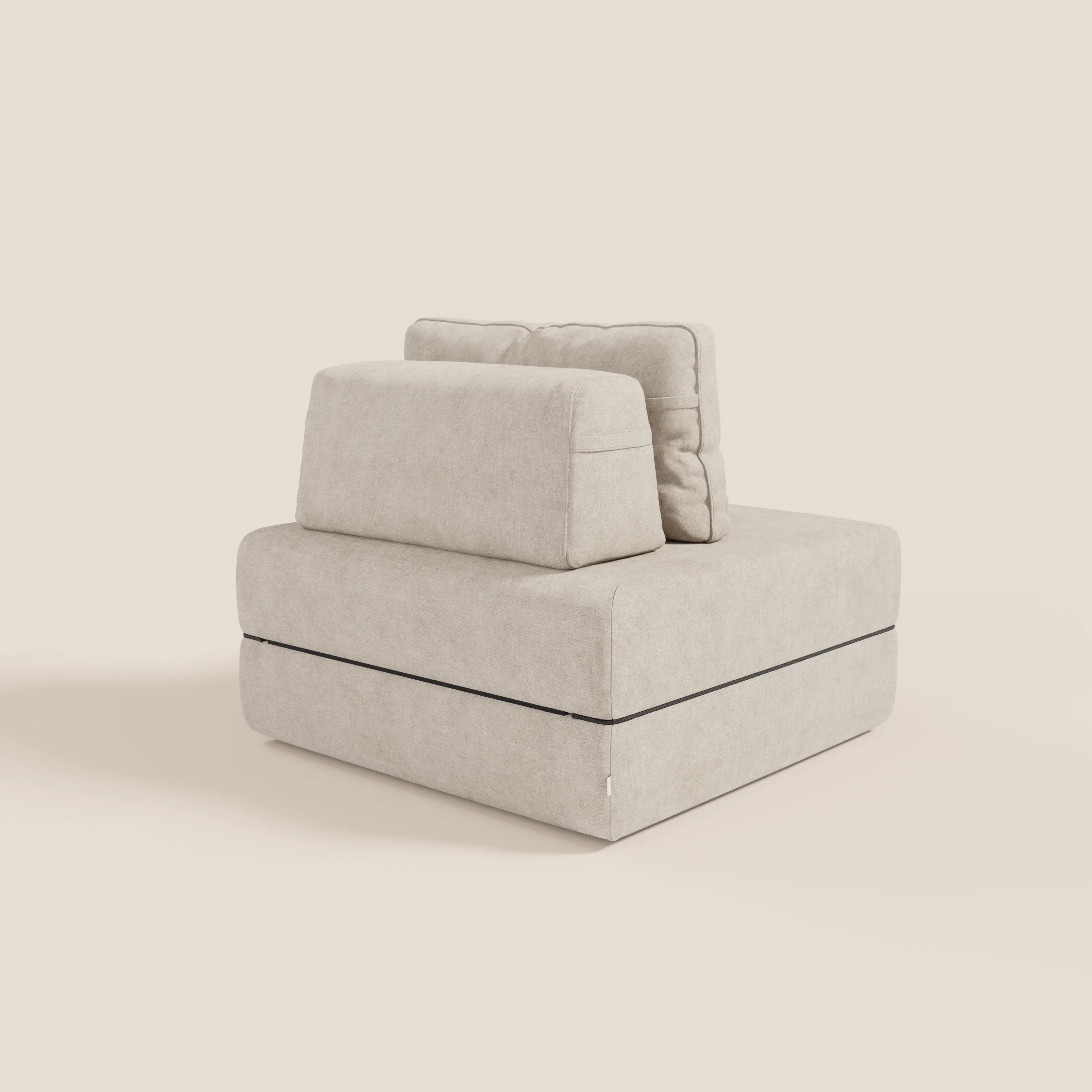 Rift fauteuil-lit Édition STRANGER THINGS avec matelas de 22 cm d'épaisseur et mousse à mémoire de forme - tissu détachable Rouge - Image 119