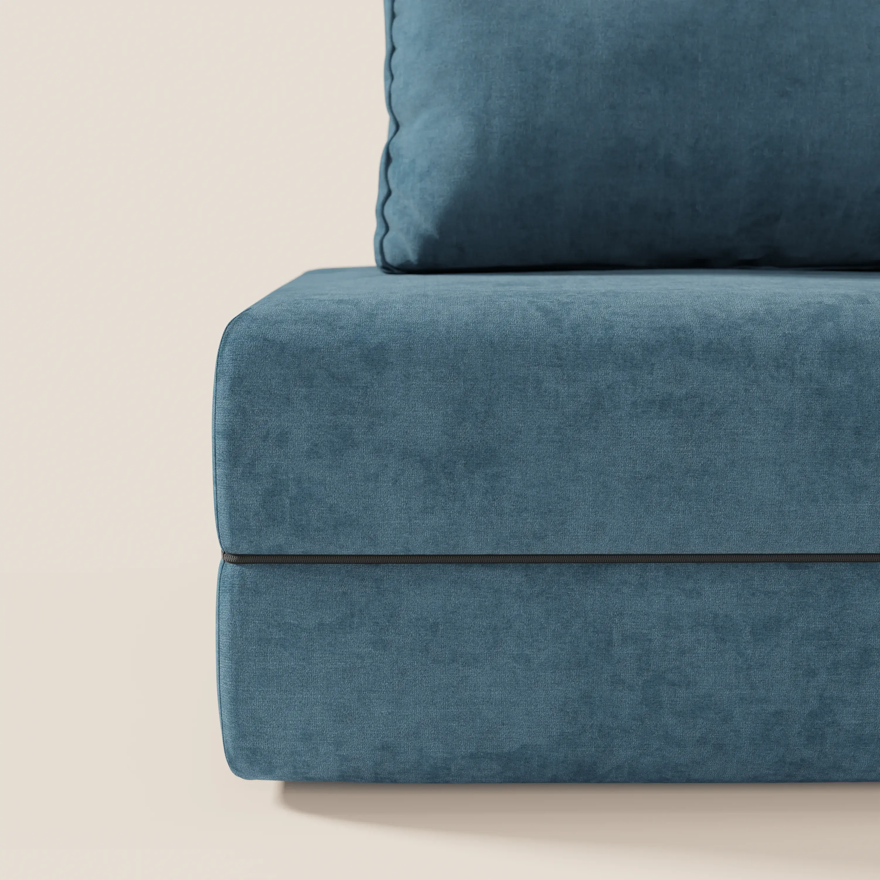 Rift fauteuil-lit Édition STRANGER THINGS avec matelas de 22 cm d'épaisseur et mousse à mémoire de forme - tissu détachable Rouge - Image 128