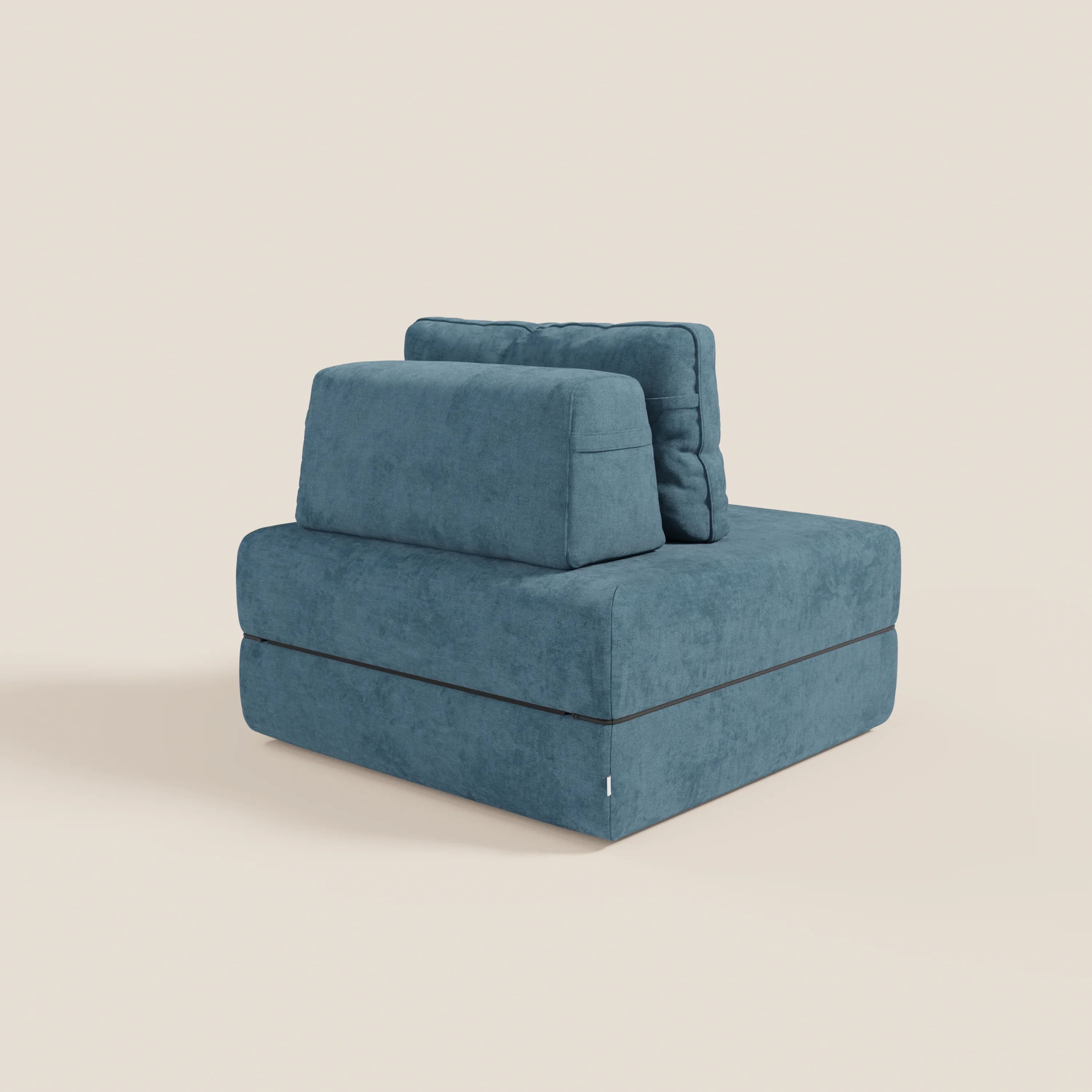 Rift fauteuil-lit Édition STRANGER THINGS avec matelas de 22 cm d'épaisseur et mousse à mémoire de forme - tissu détachable Rouge - Image 131