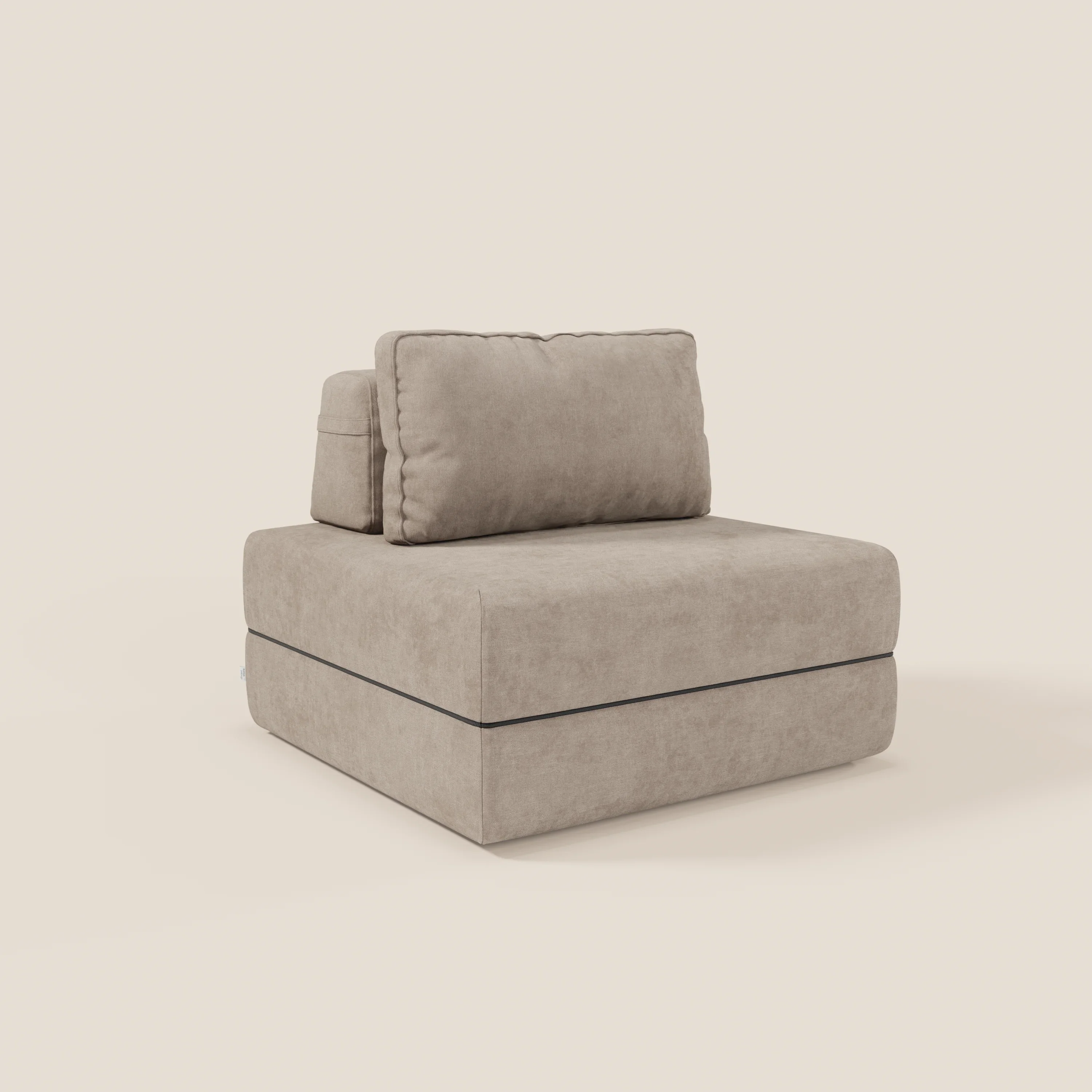 Rift fauteuil-lit Édition STRANGER THINGS avec matelas de 22 cm d'épaisseur et mousse à mémoire de forme - tissu détachable Rouge - Image 162