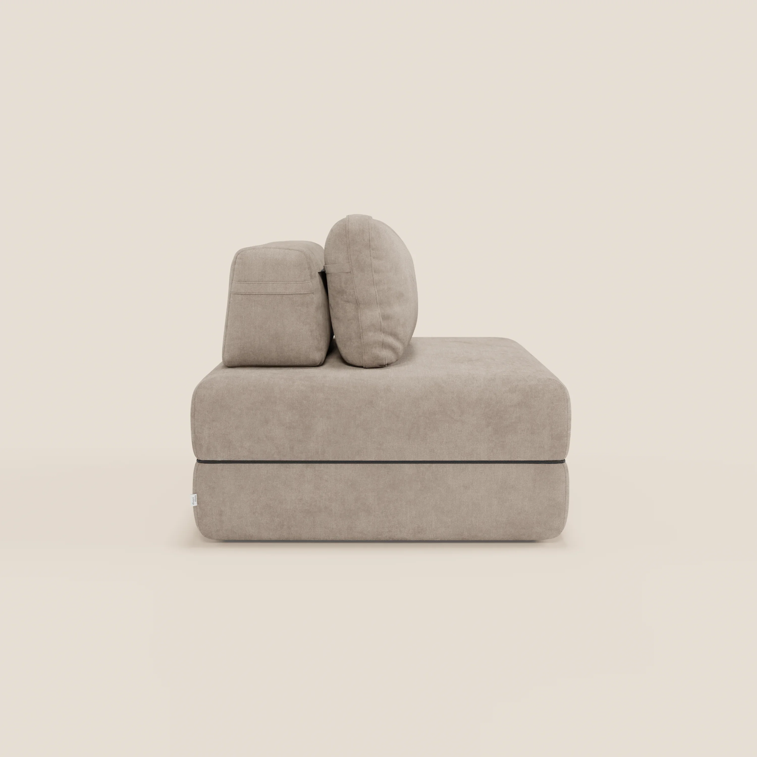 Rift fauteuil-lit Édition STRANGER THINGS avec matelas de 22 cm d'épaisseur et mousse à mémoire de forme - tissu détachable Rouge - Image 163
