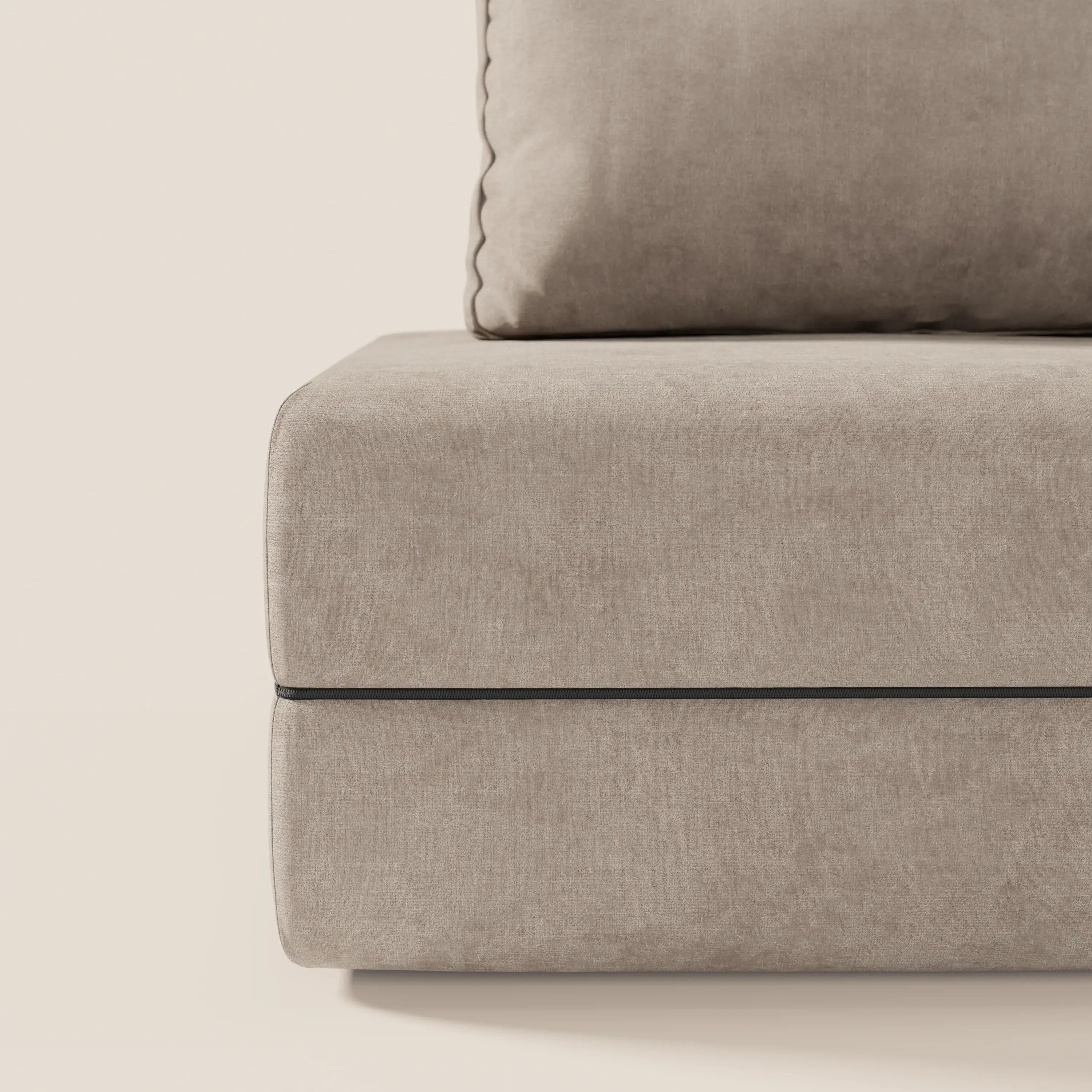 Rift fauteuil-lit Édition STRANGER THINGS avec matelas de 22 cm d'épaisseur et mousse à mémoire de forme - tissu détachable Rouge - Image 164
