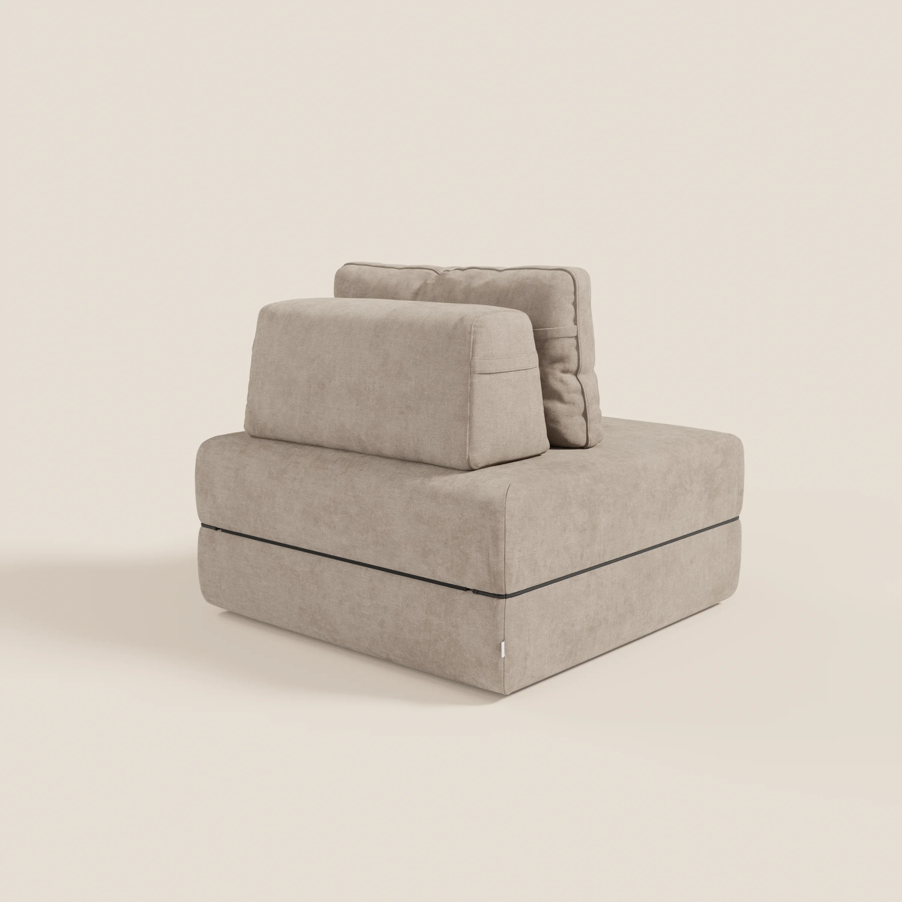 Rift fauteuil-lit Édition STRANGER THINGS avec matelas de 22 cm d'épaisseur et mousse à mémoire de forme - tissu détachable Rouge - Image 167