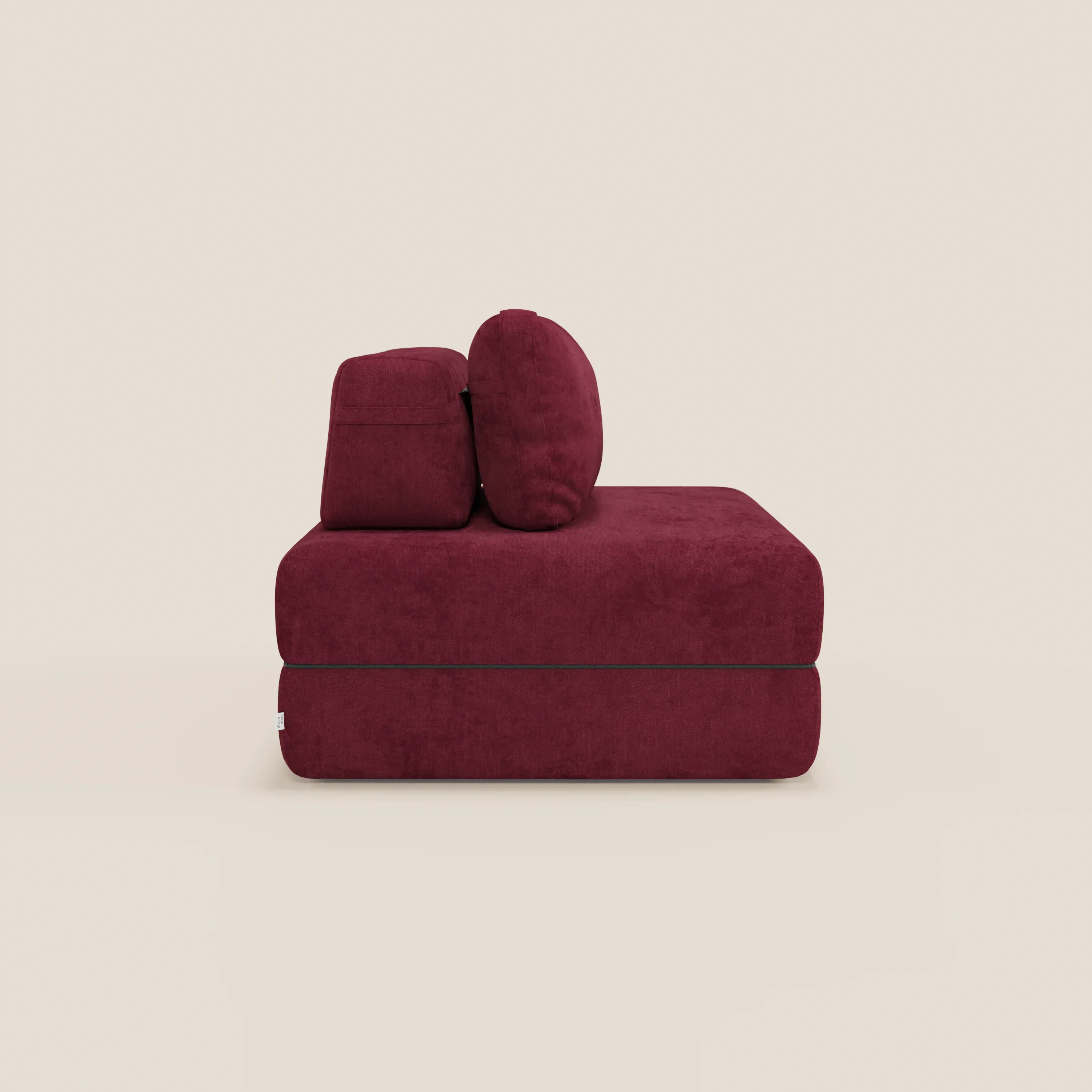 Rift fauteuil-lit Édition STRANGER THINGS avec matelas de 22 cm d'épaisseur et mousse à mémoire de forme - tissu détachable Rouge - Image 187
