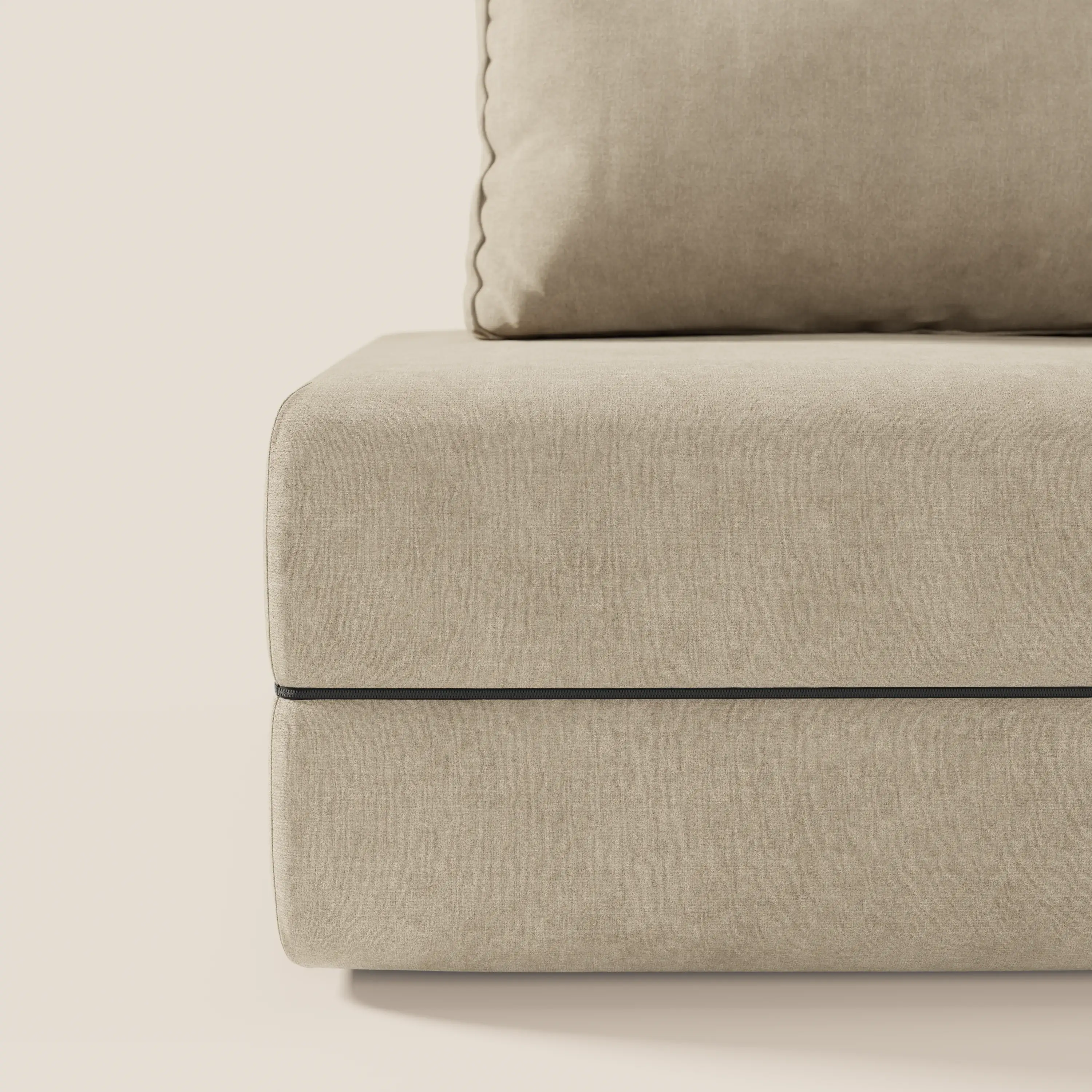 Rift fauteuil-lit Édition STRANGER THINGS avec matelas de 22 cm d'épaisseur et mousse à mémoire de forme - tissu détachable Rouge - Image 32