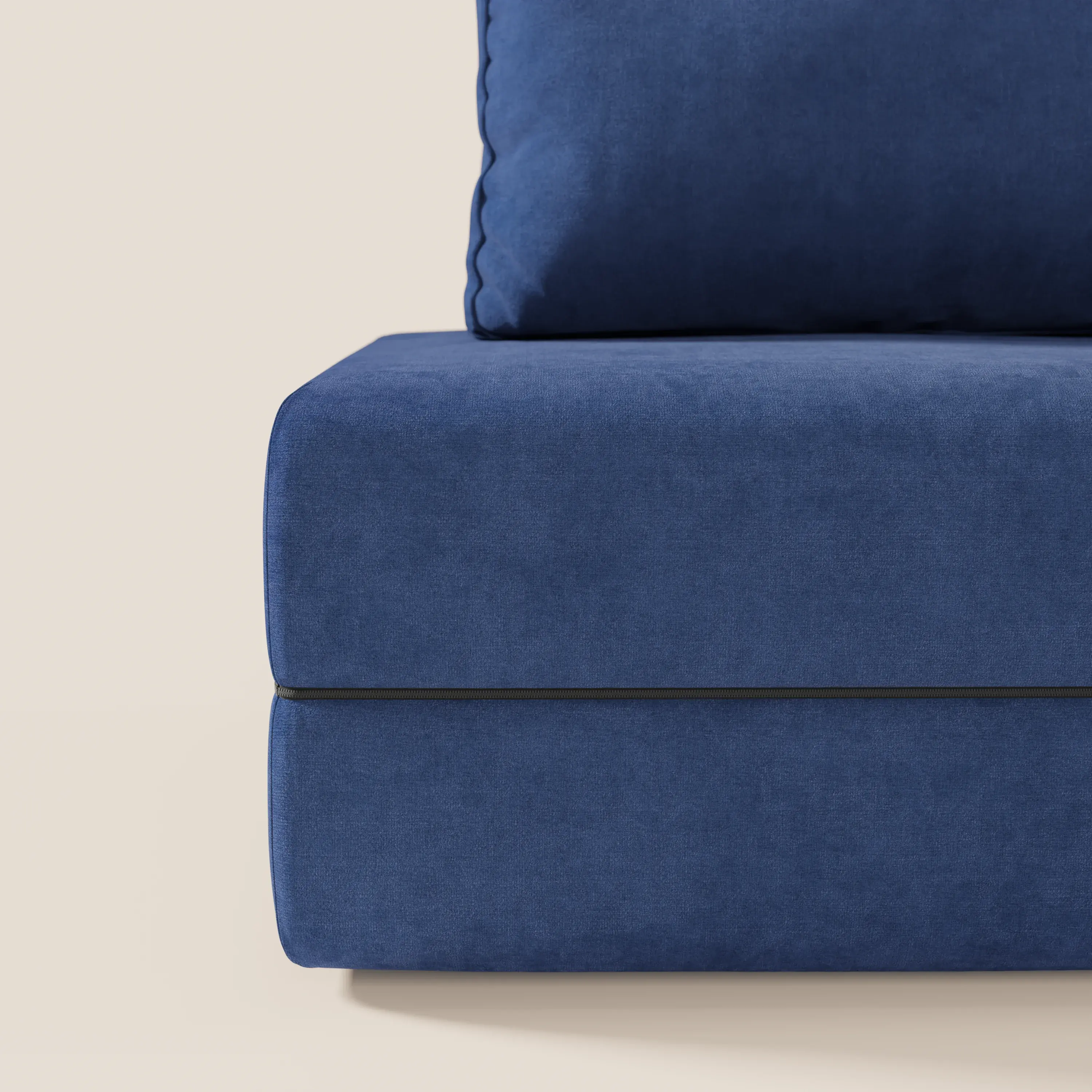 Rift fauteuil-lit Édition STRANGER THINGS avec matelas de 22 cm d'épaisseur et mousse à mémoire de forme - tissu détachable Rouge - Image 56