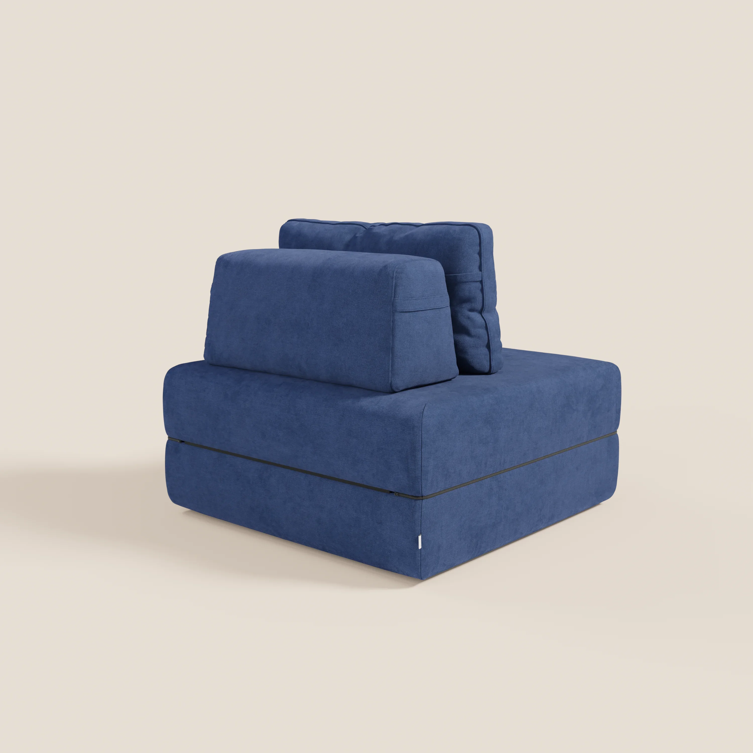 Rift fauteuil-lit Édition STRANGER THINGS avec matelas de 22 cm d'épaisseur et mousse à mémoire de forme - tissu détachable Rouge - Image 59
