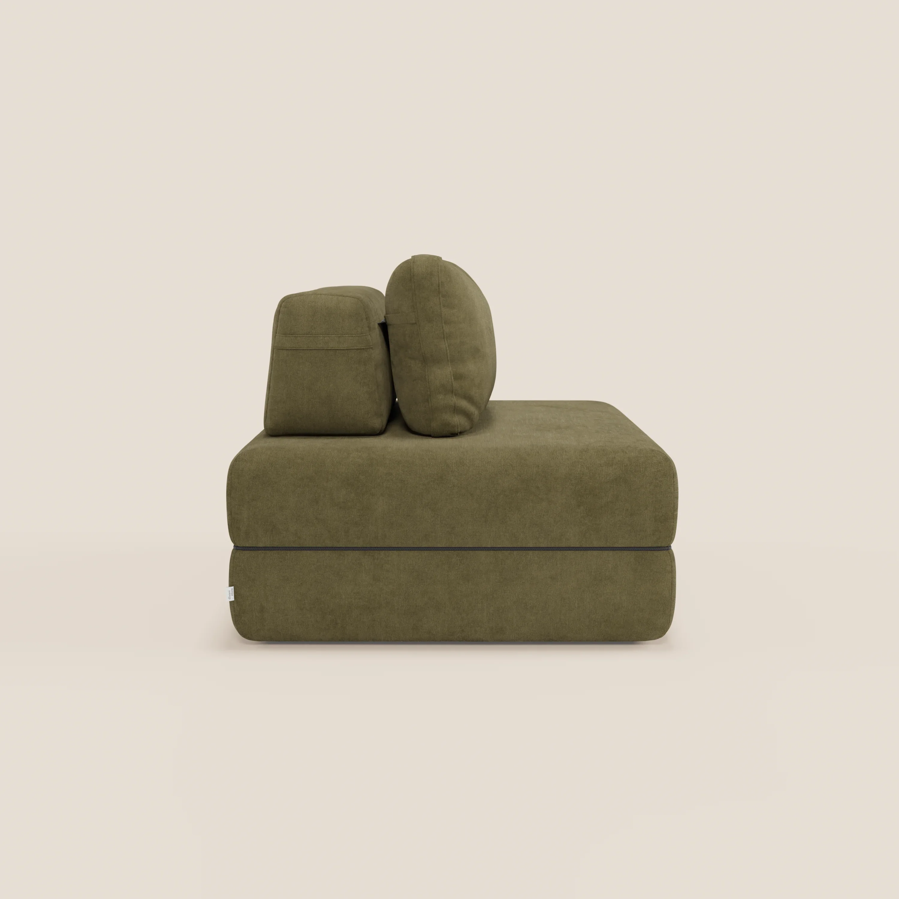 Rift fauteuil-lit Édition STRANGER THINGS avec matelas de 22 cm d'épaisseur et mousse à mémoire de forme - tissu détachable Rouge - Image 6