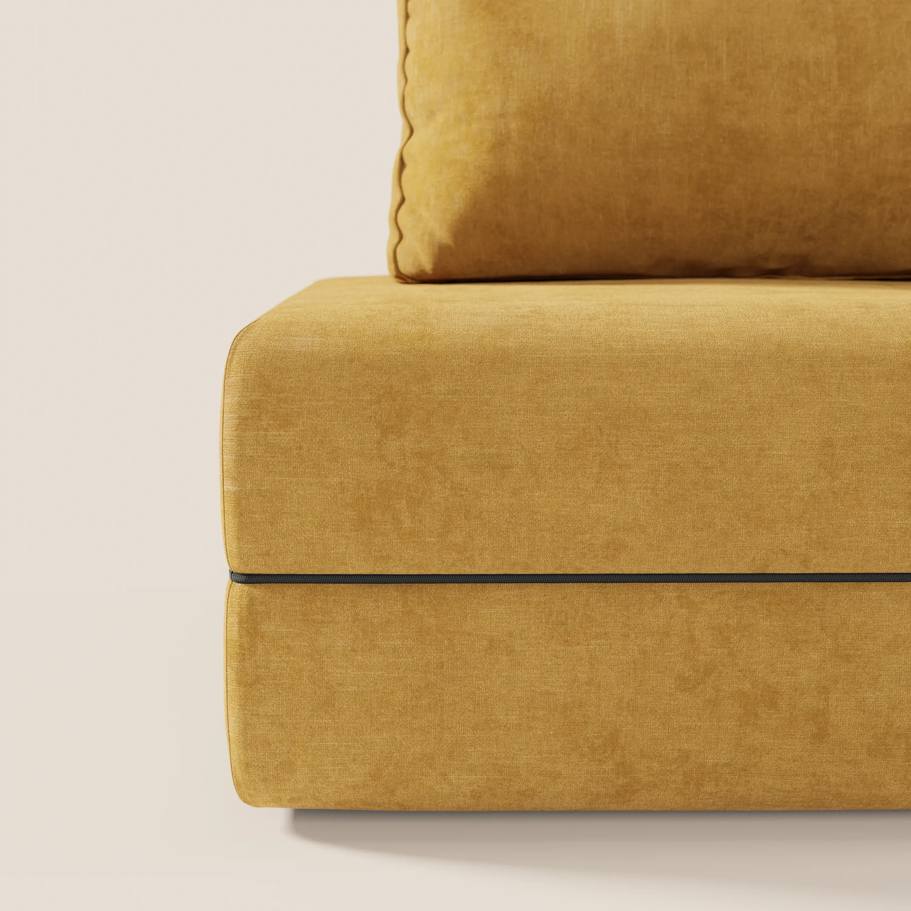 Rift fauteuil-lit Édition STRANGER THINGS avec matelas de 22 cm d'épaisseur et mousse à mémoire de forme - tissu détachable Rouge - Image 68
