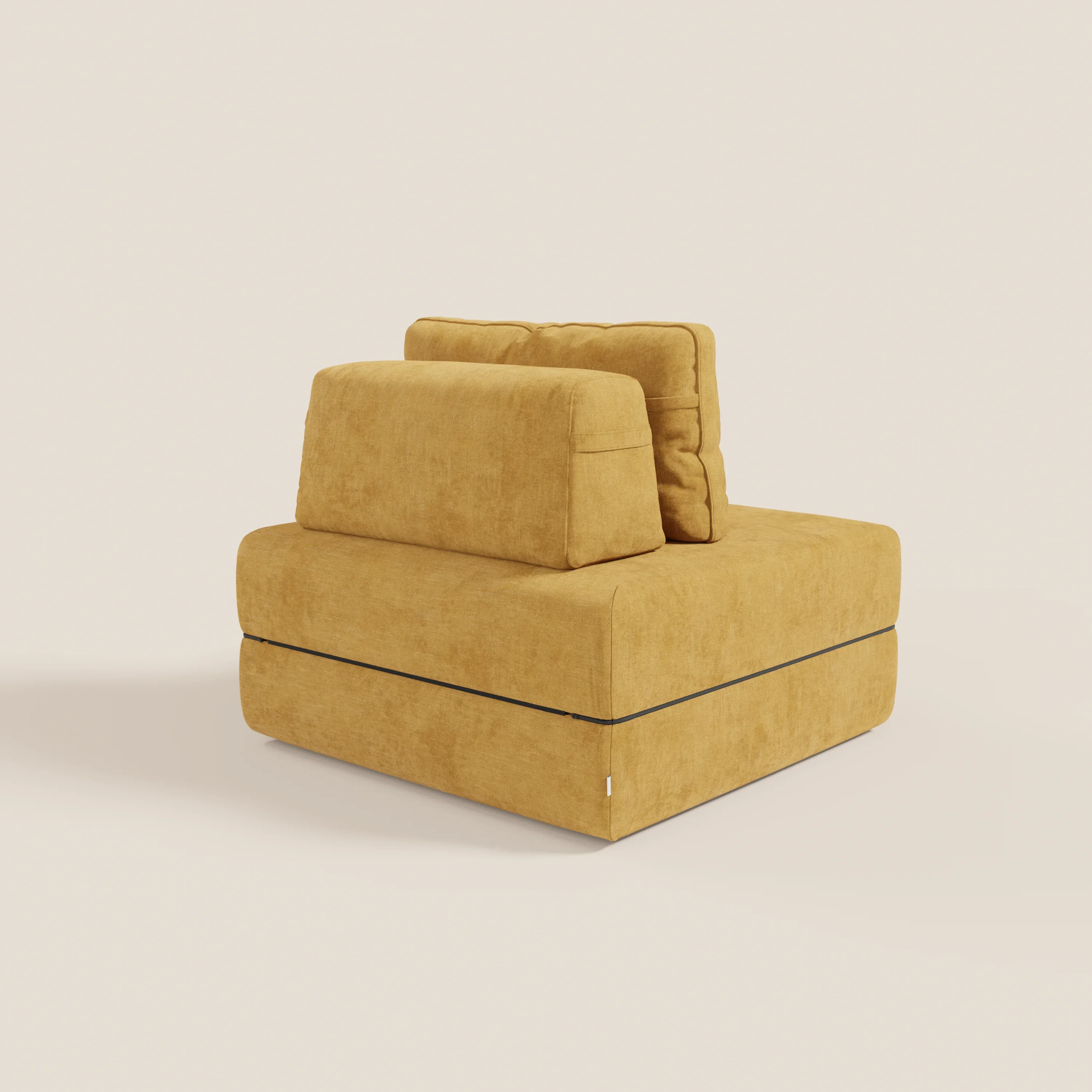Rift fauteuil-lit Édition STRANGER THINGS avec matelas de 22 cm d'épaisseur et mousse à mémoire de forme - tissu détachable Rouge - Image 71