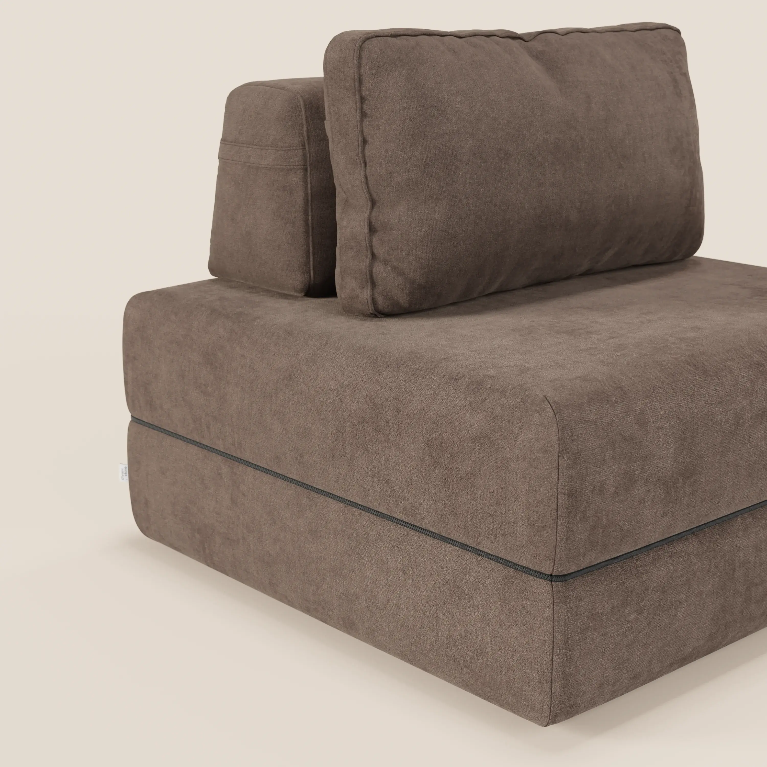 Rift fauteuil-lit Édition STRANGER THINGS avec matelas de 22 cm d'épaisseur et mousse à mémoire de forme - tissu détachable Rouge - Image 89