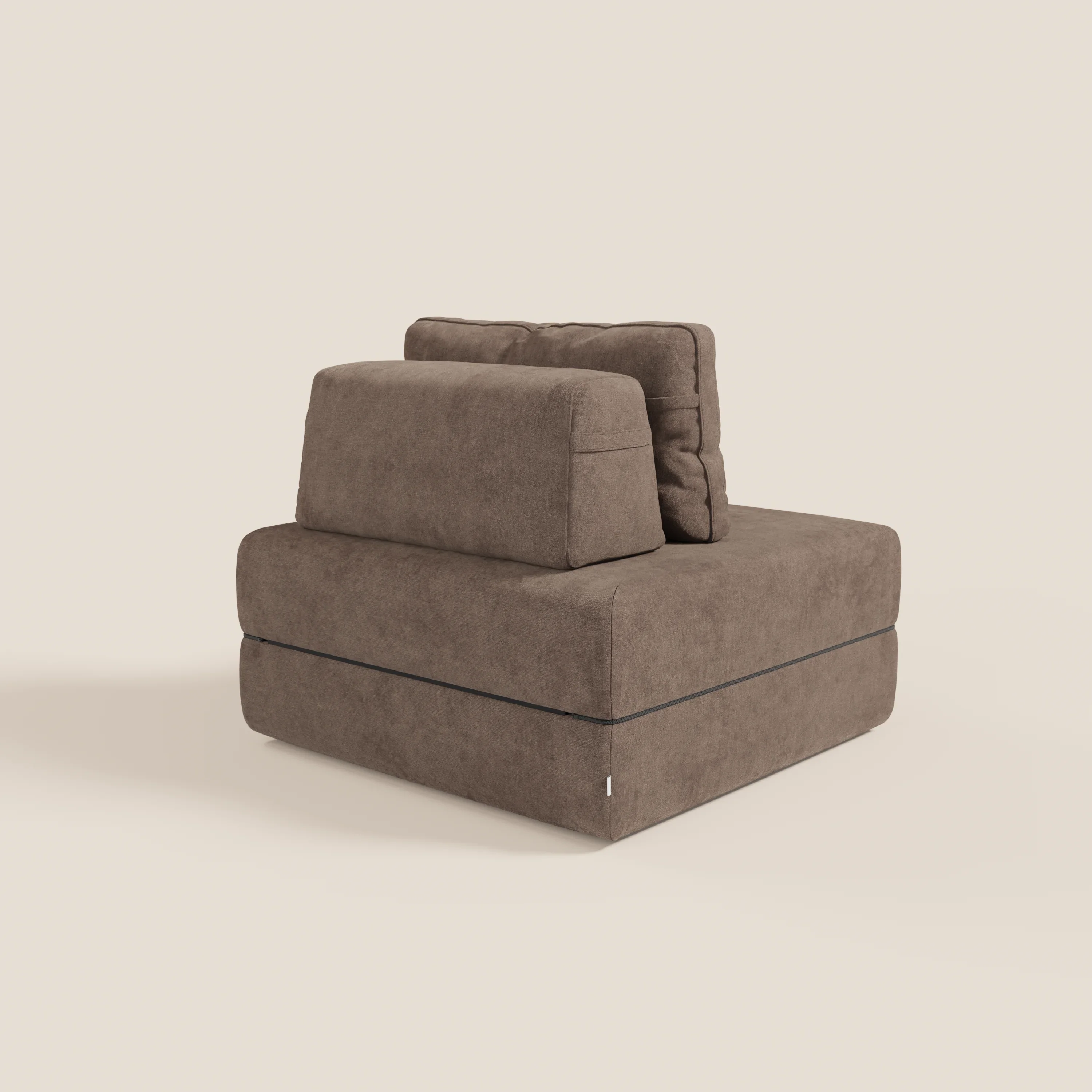 Rift fauteuil-lit Édition STRANGER THINGS avec matelas de 22 cm d'épaisseur et mousse à mémoire de forme - tissu détachable Rouge - Image 95