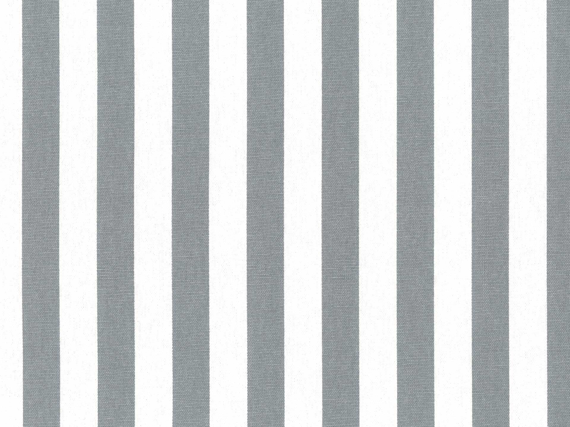 Righe coussins rayés en coton gris - Image 2