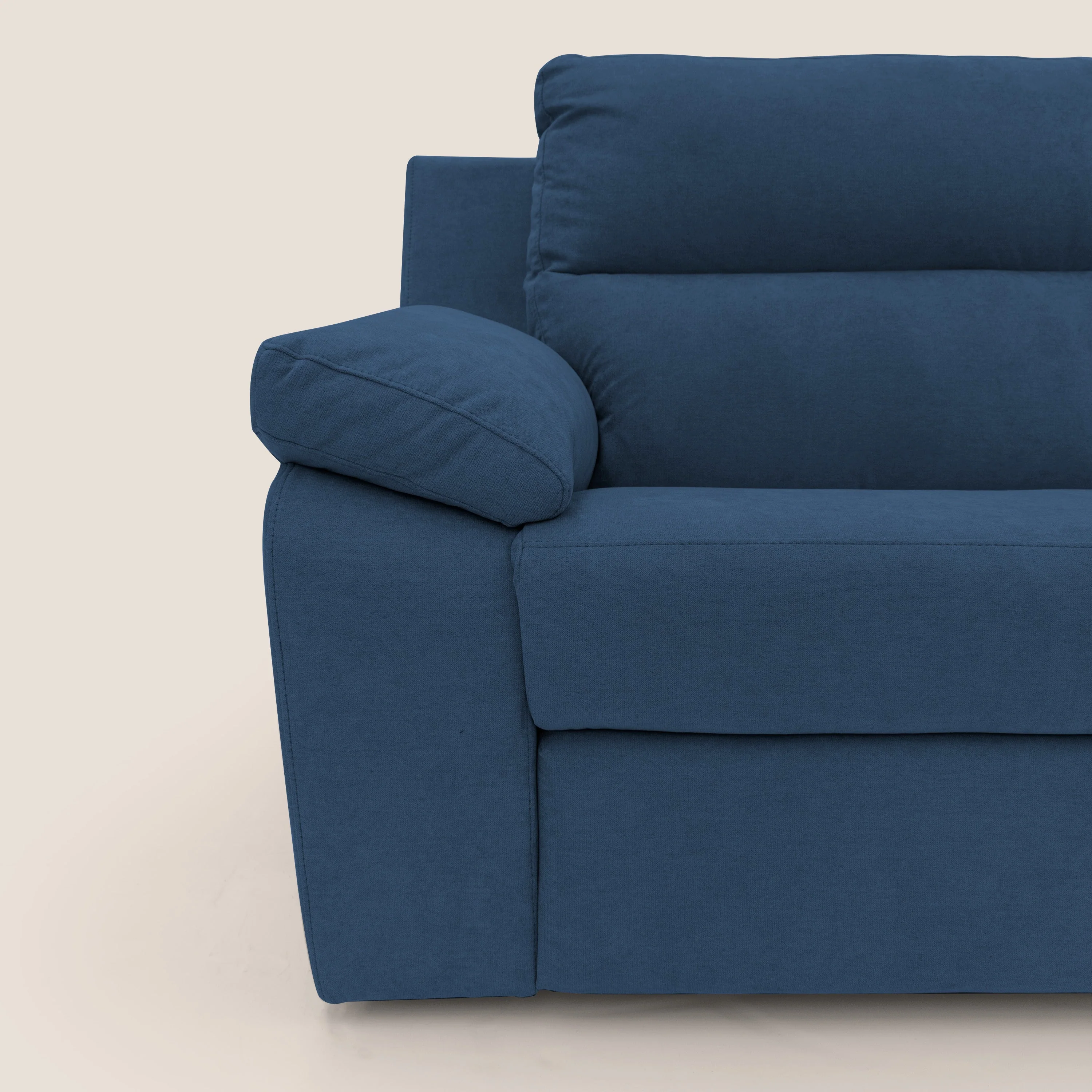 Romeo Canapé avec relax électrique en tissu doux imperméable T02 bleu - Image 6