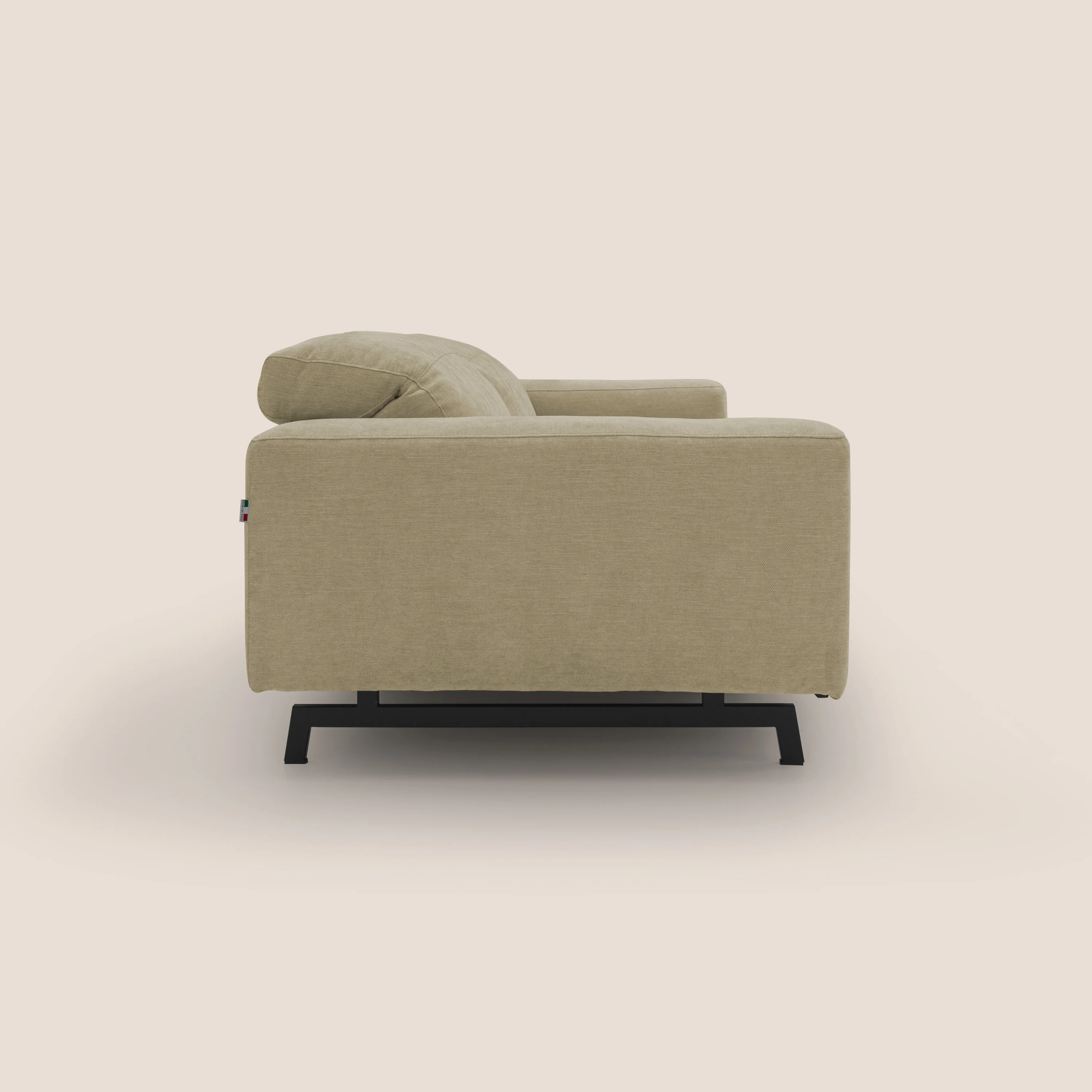 Sakura Canapé modulable en tissu flammé doux et imperméable T14 beige - Image 10