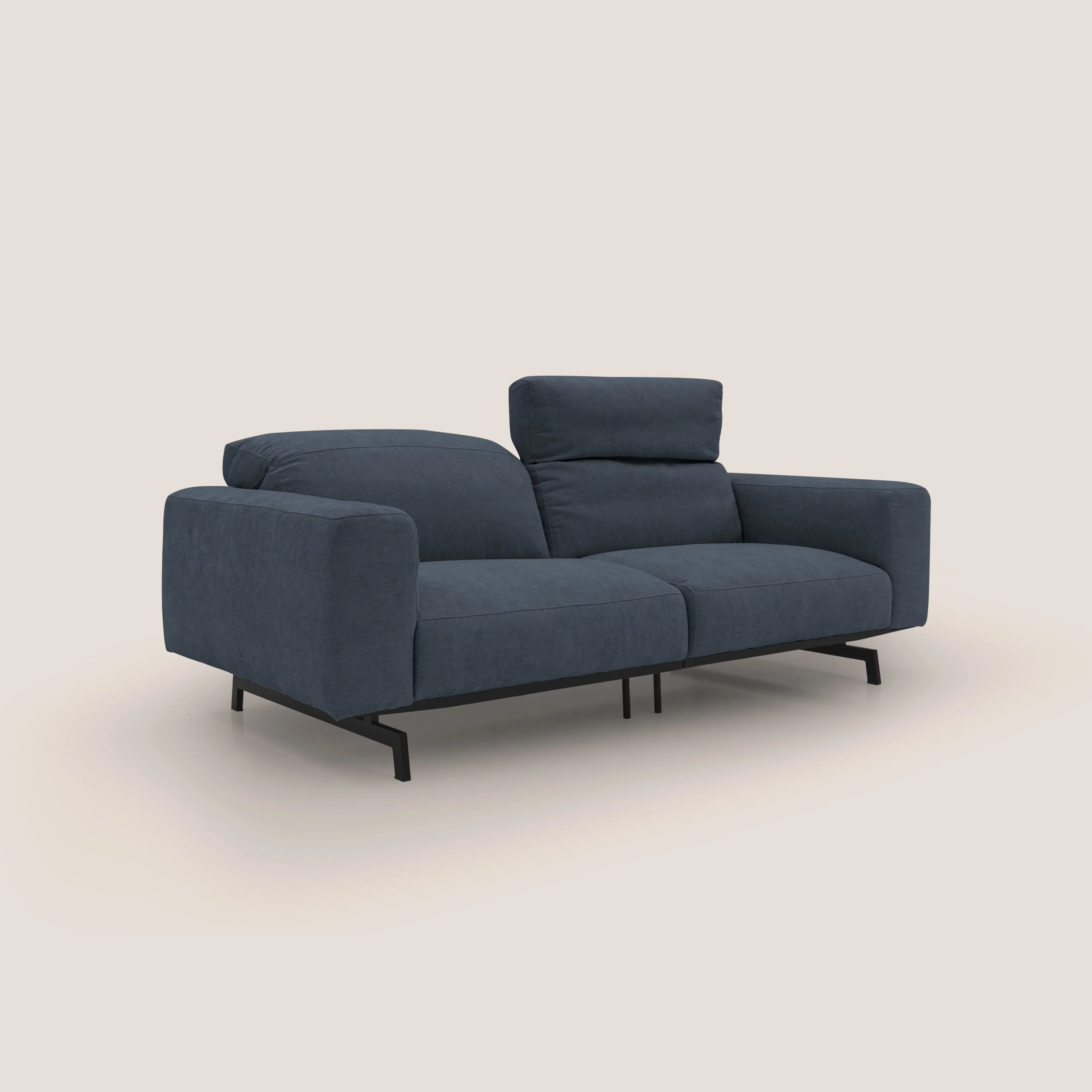 Sakura Canapé modulable en tissu flammé doux et imperméable T14 bleu - Image 2