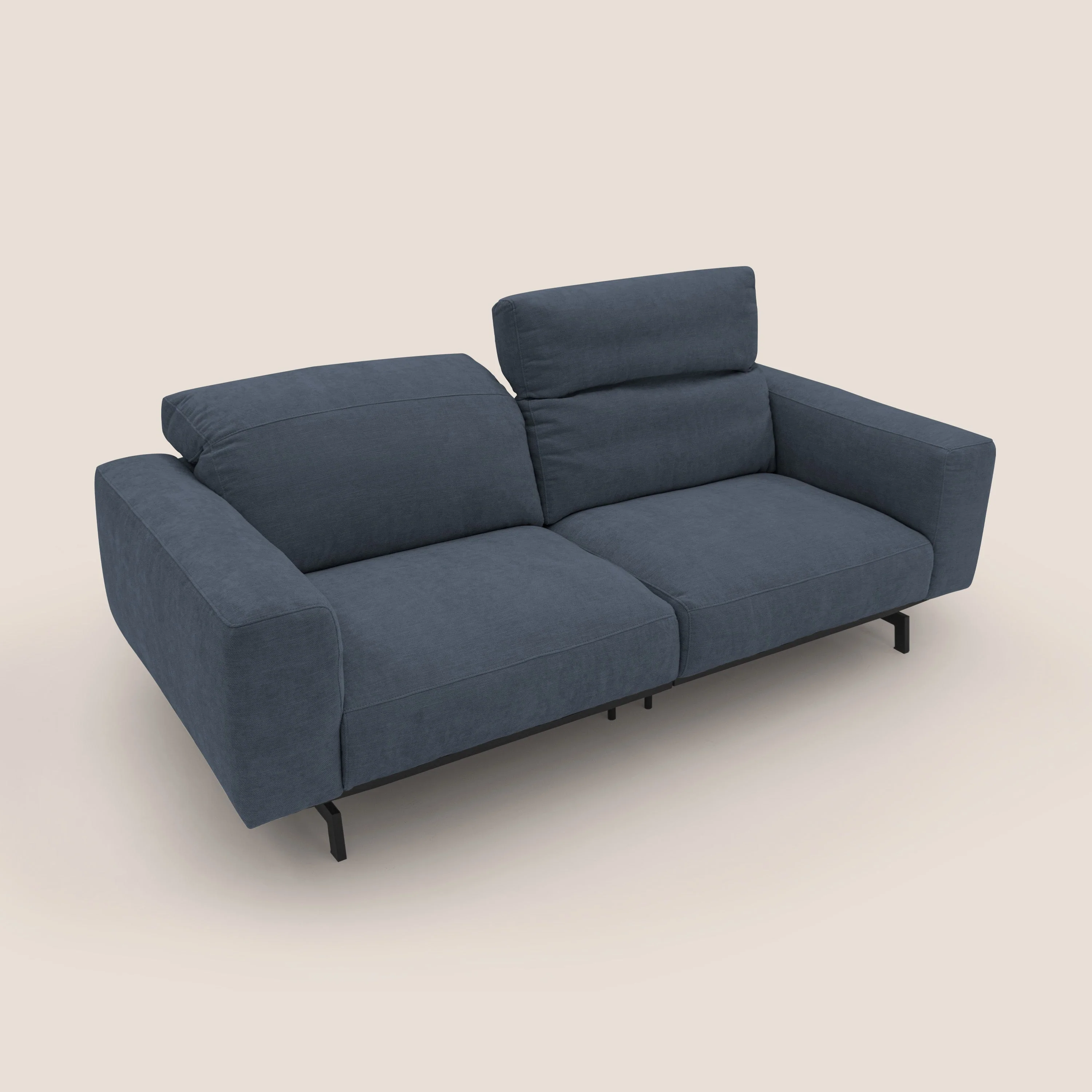 Sakura Canapé modulable en tissu flammé doux et imperméable T14 bleu - Image 9