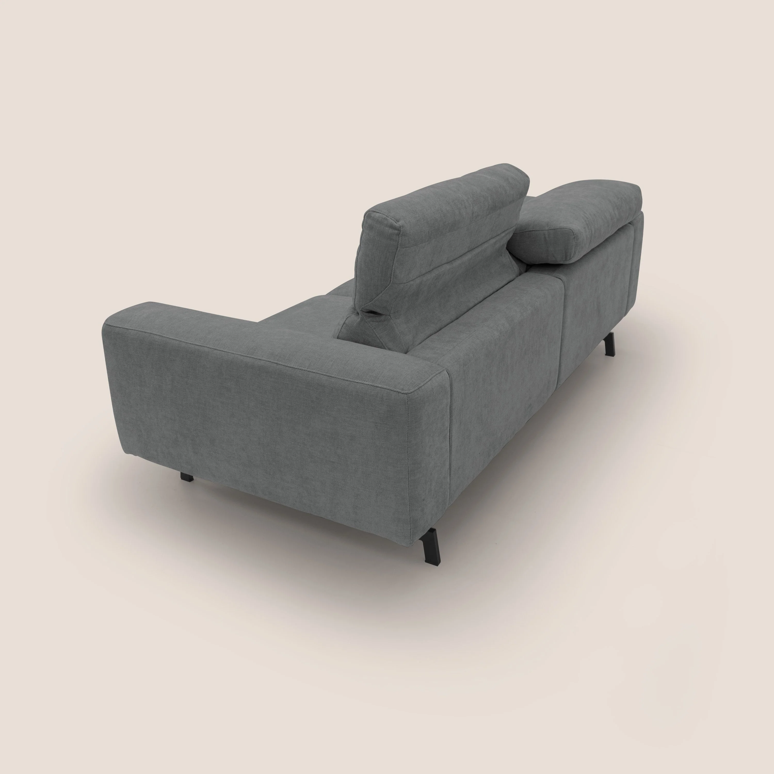 Sakura Canapé modulable en tissu flammé doux et imperméable T14 gris - Image 11