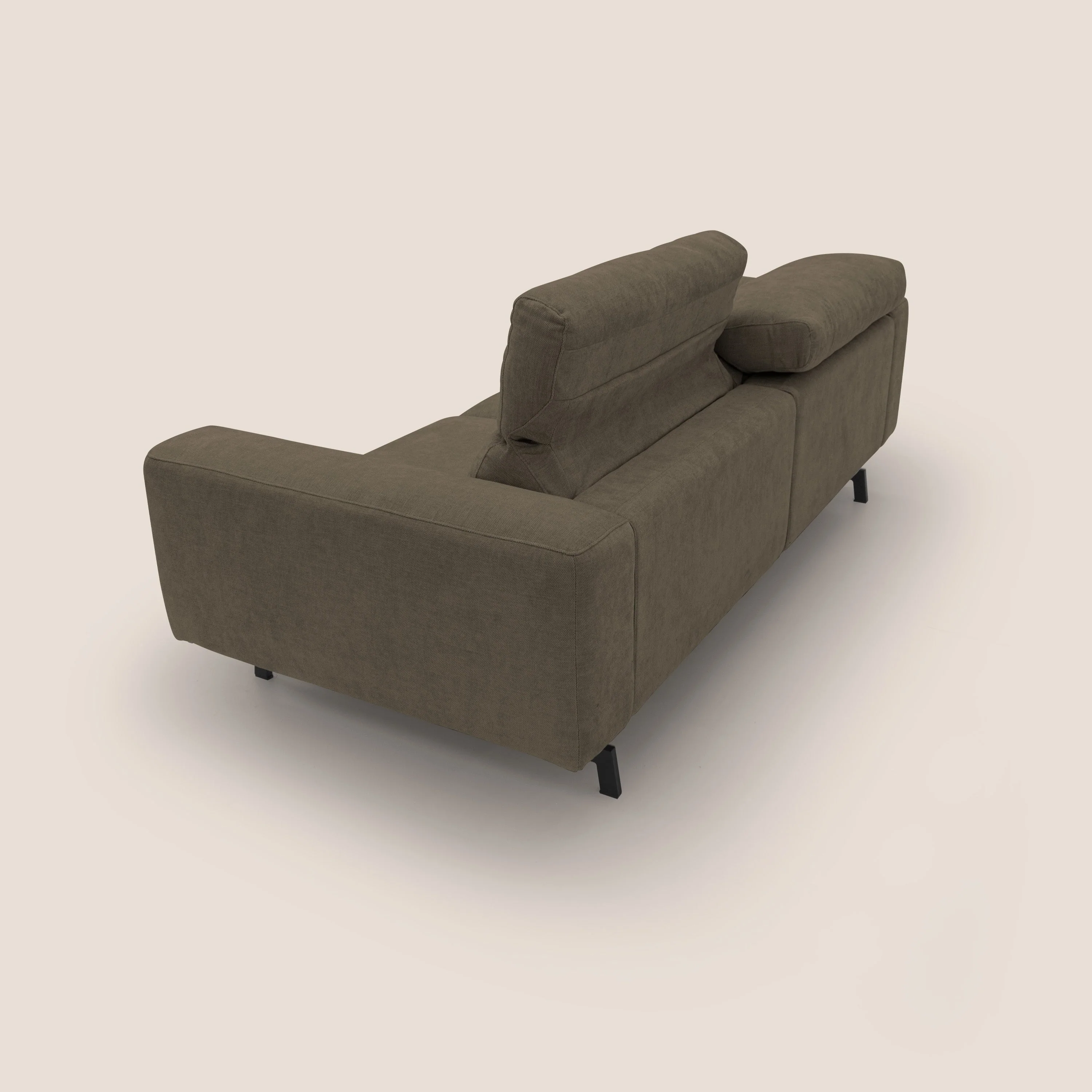 Sakura Canapé modulable en tissu flammé doux et imperméable T14 marron - Image 11