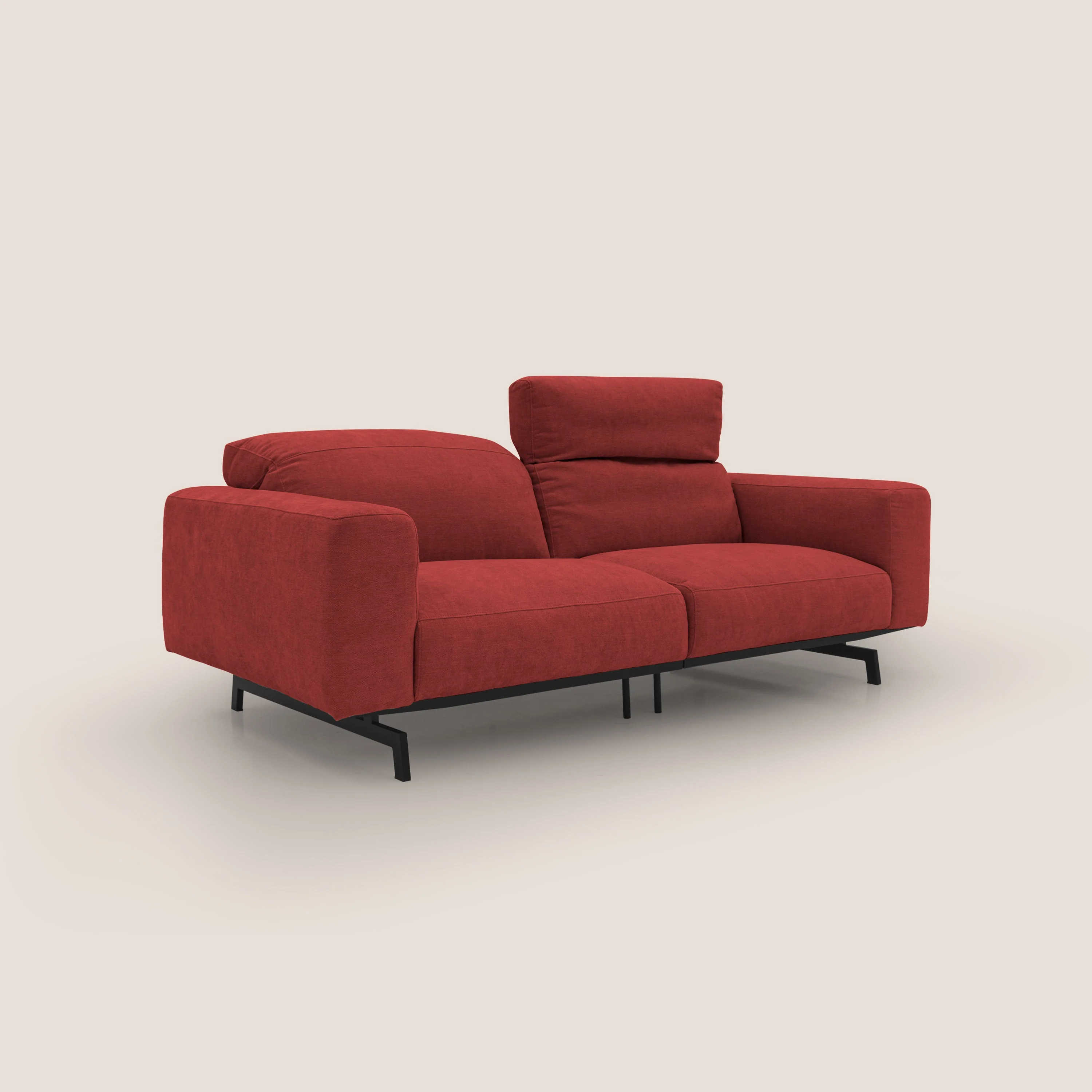 Sakura Canapé modulable en tissu flammé doux et imperméable T14 rouge - Image 2