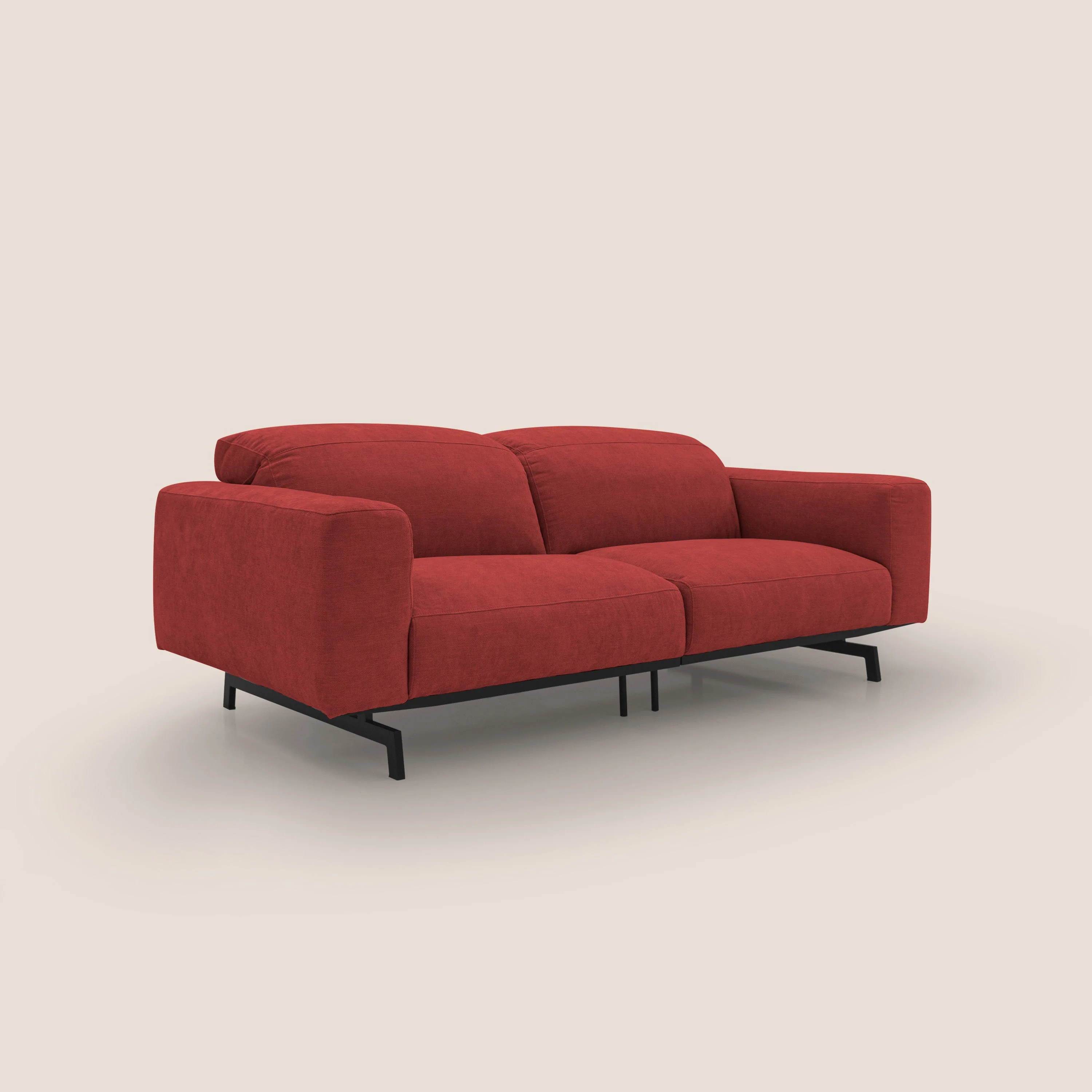 Sakura Canapé modulable en tissu flammé doux et imperméable T14 rouge - Image 6