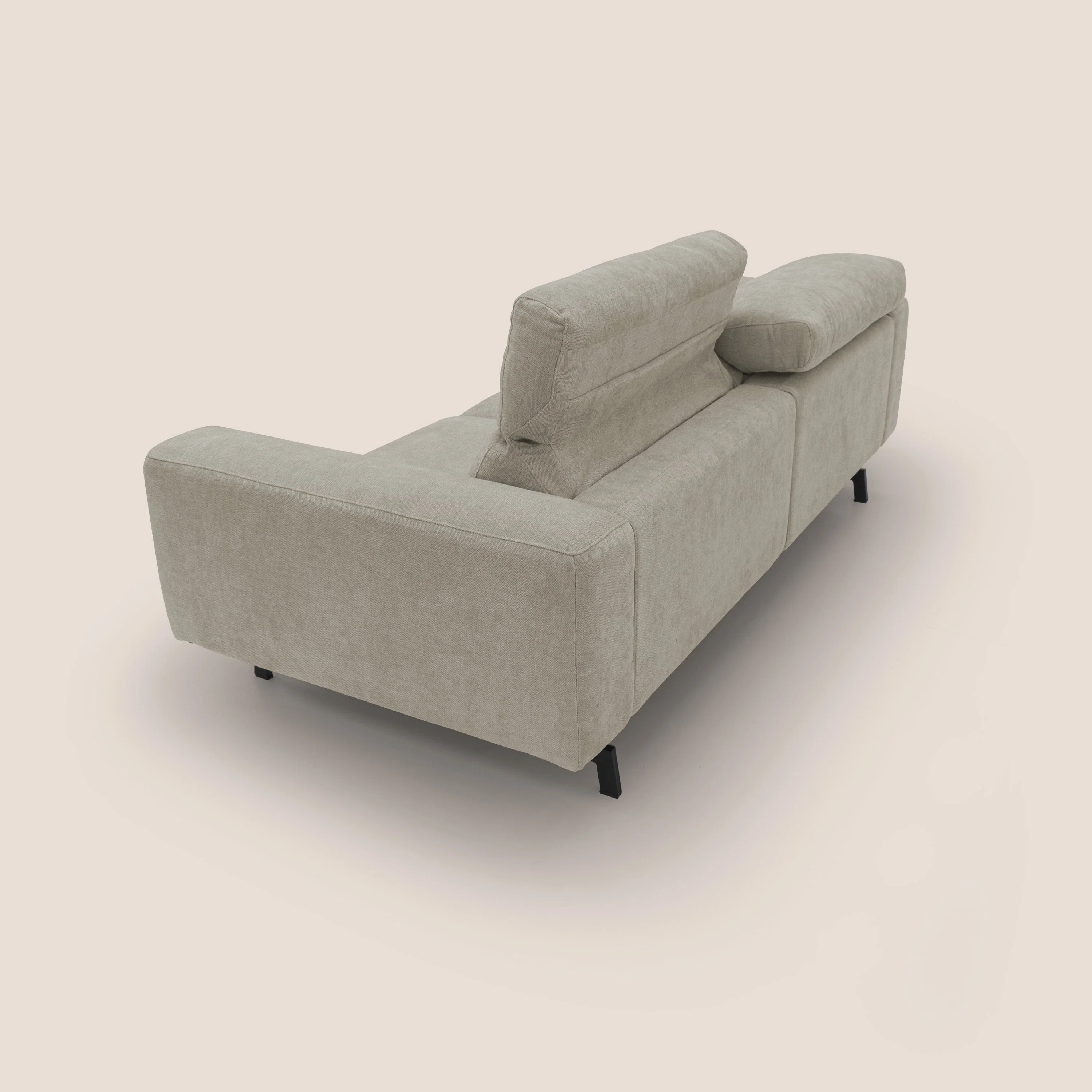 Sakura Canapé modulable en tissu flammé doux et imperméable T14 Taupe tortora - Image 11