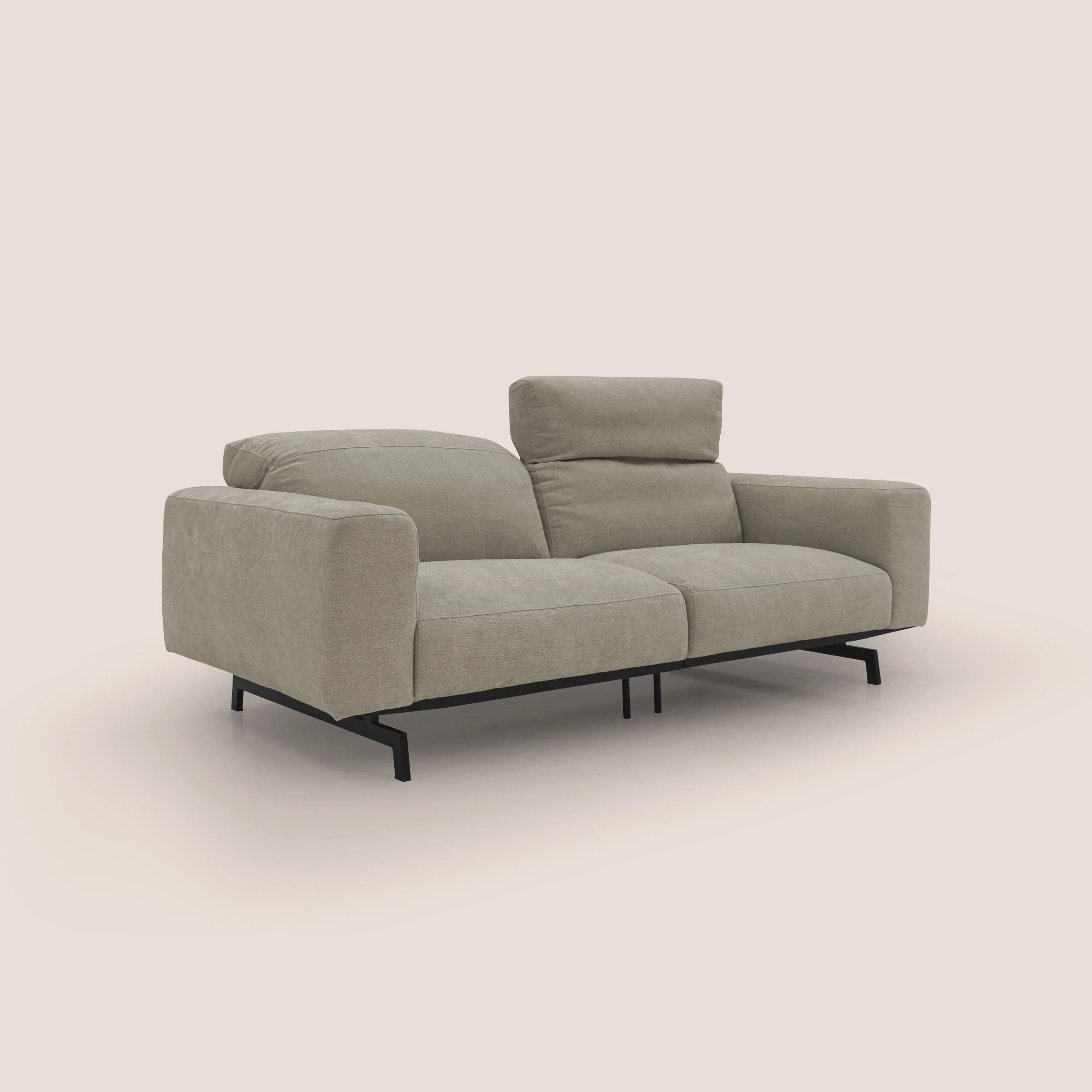 Sakura Canapé modulable en tissu flammé doux et imperméable T14 Taupe tortora - Image 2