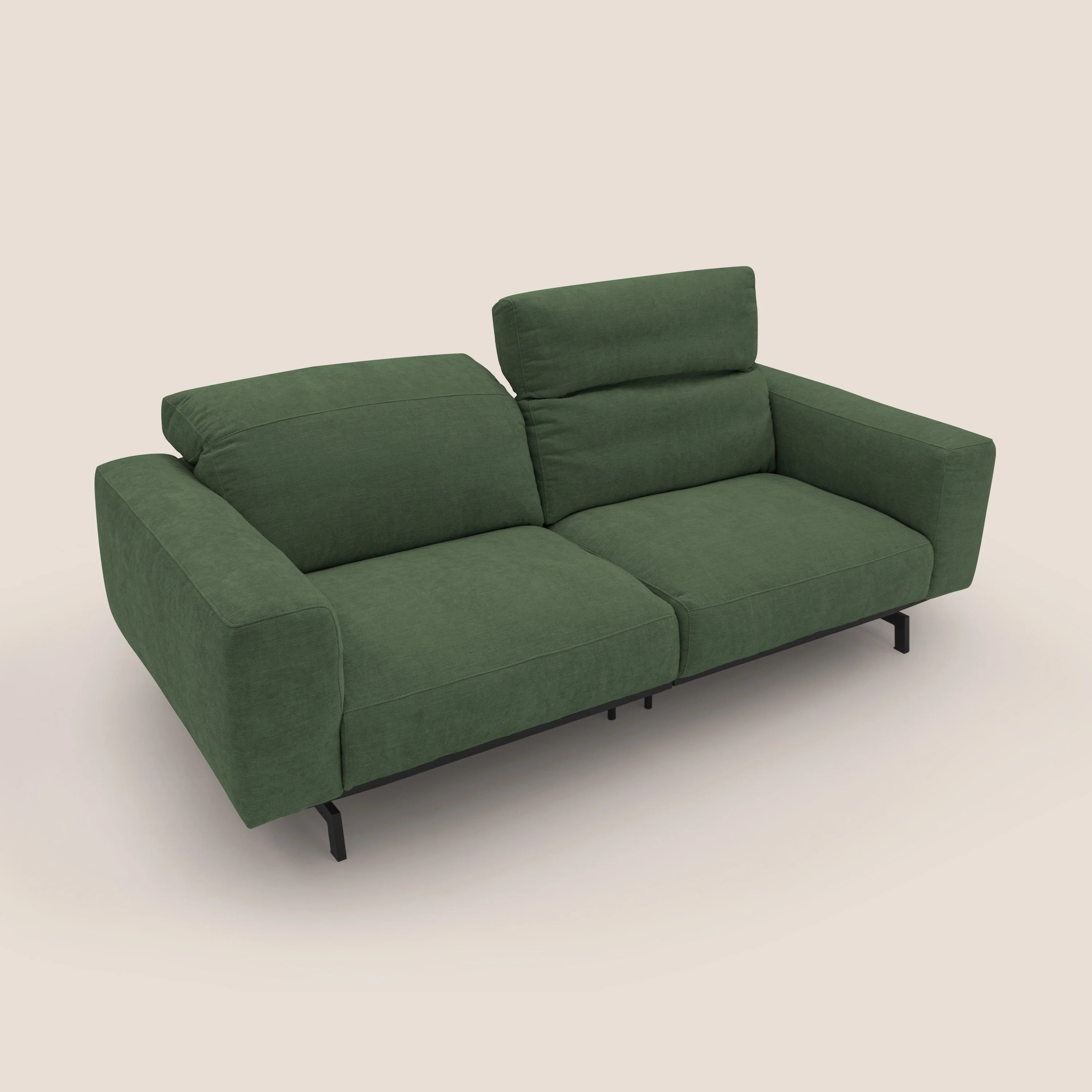 Sakura Canapé modulable en tissu flammé doux et imperméable T14 vert - Image 10