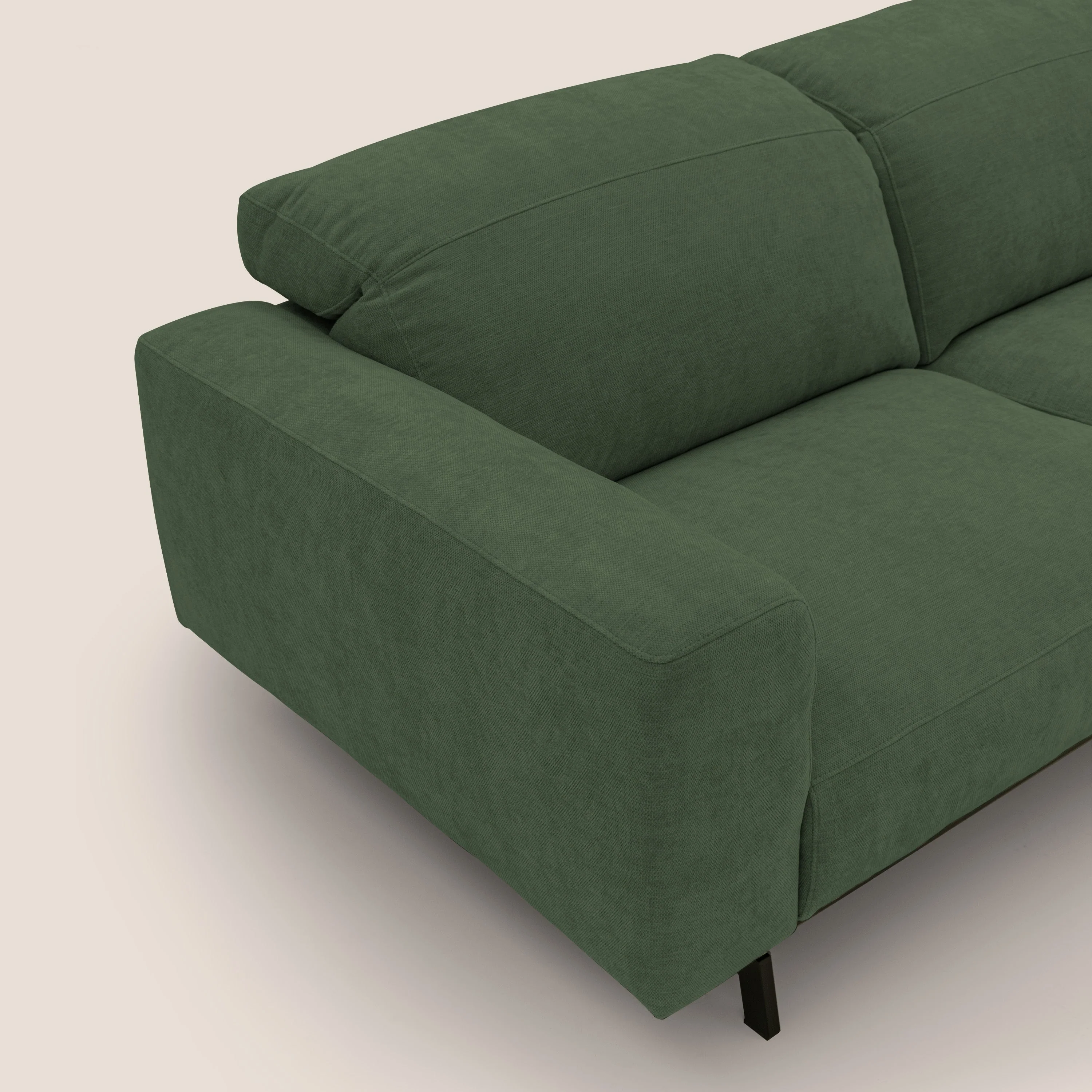 Sakura Canapé modulable en tissu flammé doux et imperméable T14 vert - Image 8