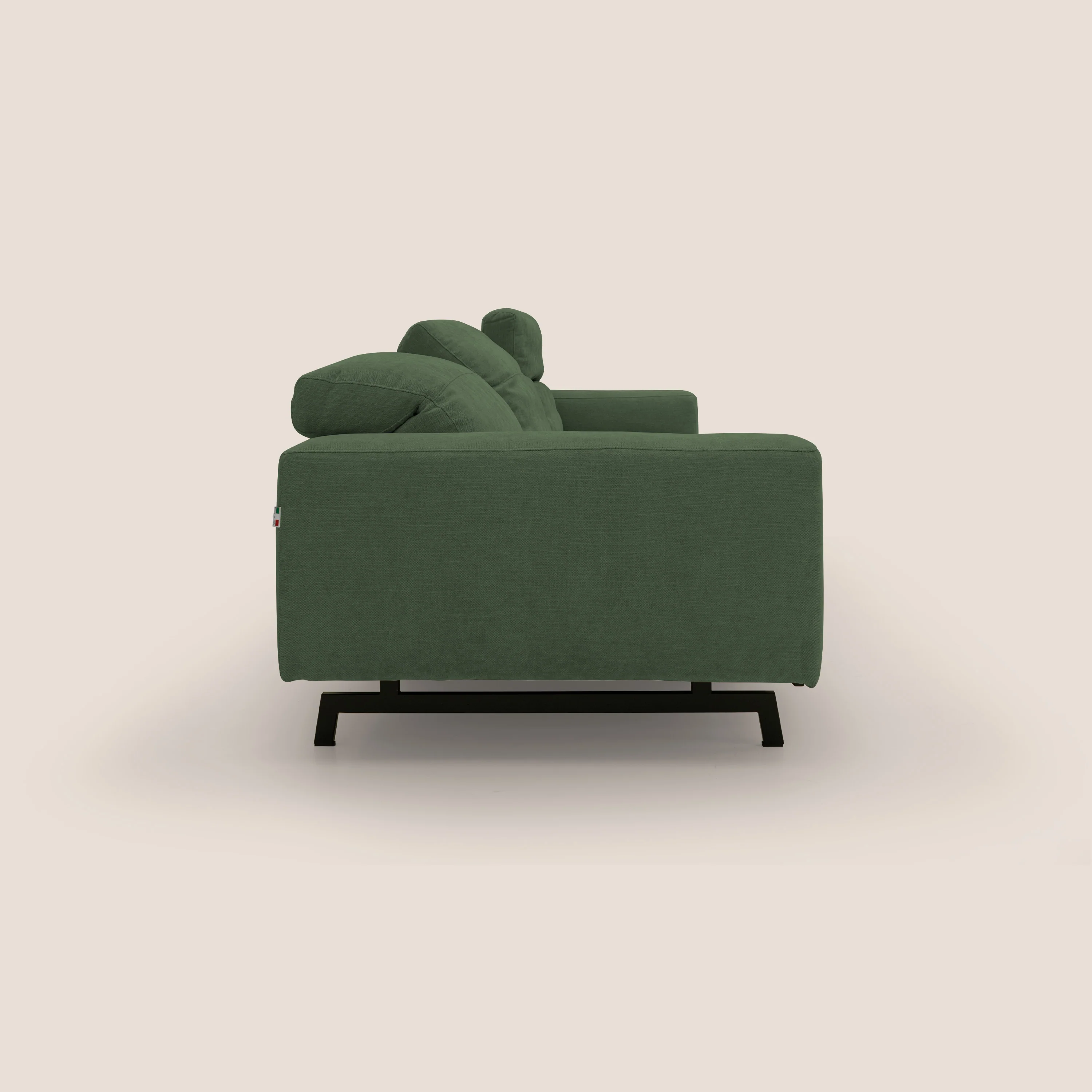 Sakura canapé modulaire 3 places en tissu flammé doux et imperméable T14 vert - Image 10