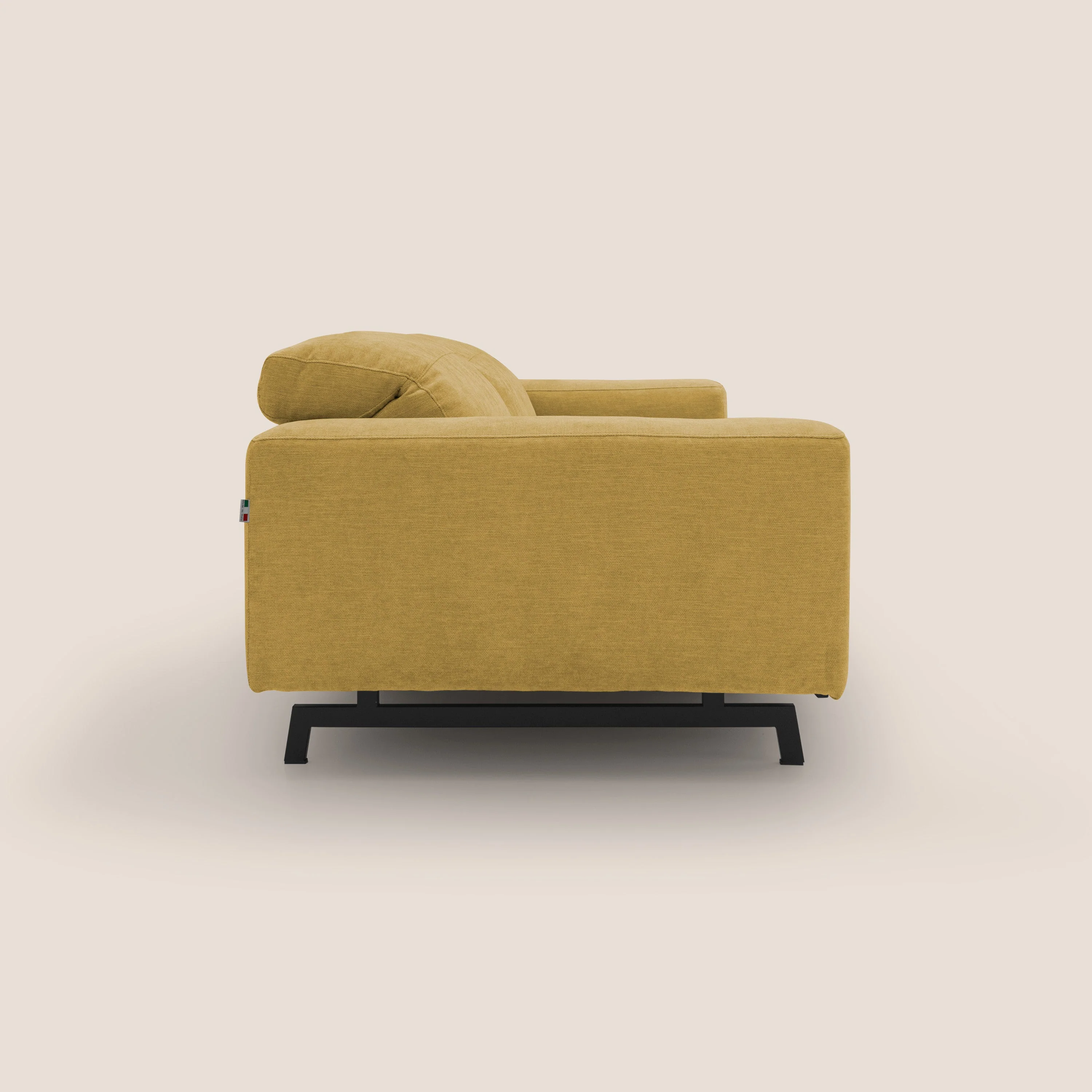 Sakura Canapé modulable en tissu flammé doux et imperméable T14 jaune - Image 10