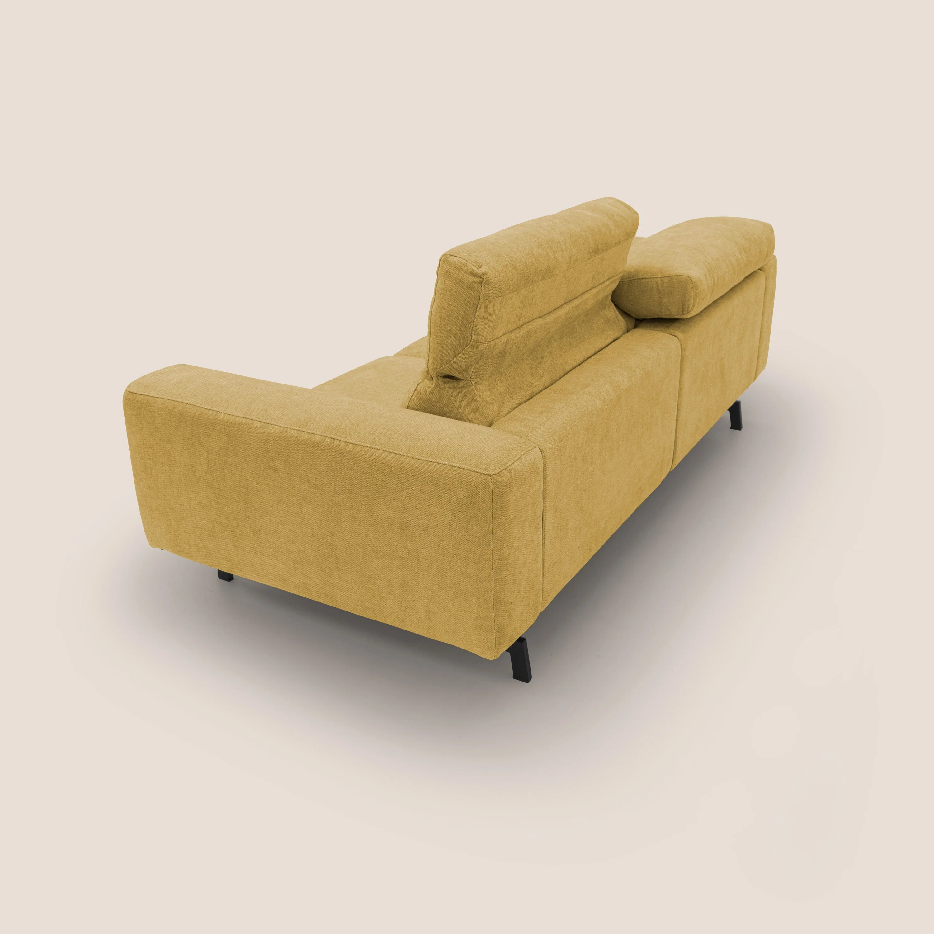 Sakura Canapé modulable en tissu flammé doux et imperméable T14 jaune - Image 11