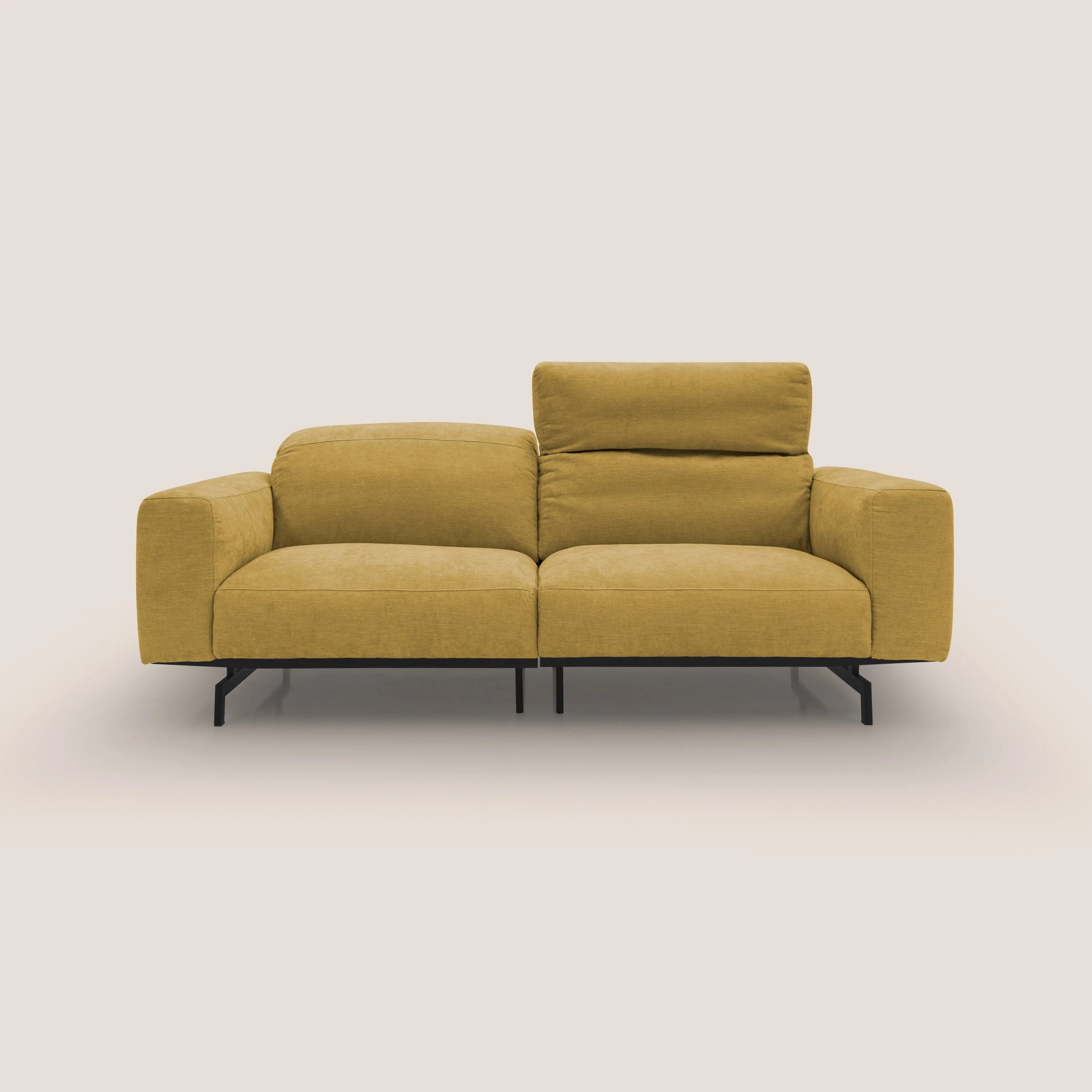 Sakura Canapé modulable en tissu flammé doux et imperméable T14 jaune - Image 5