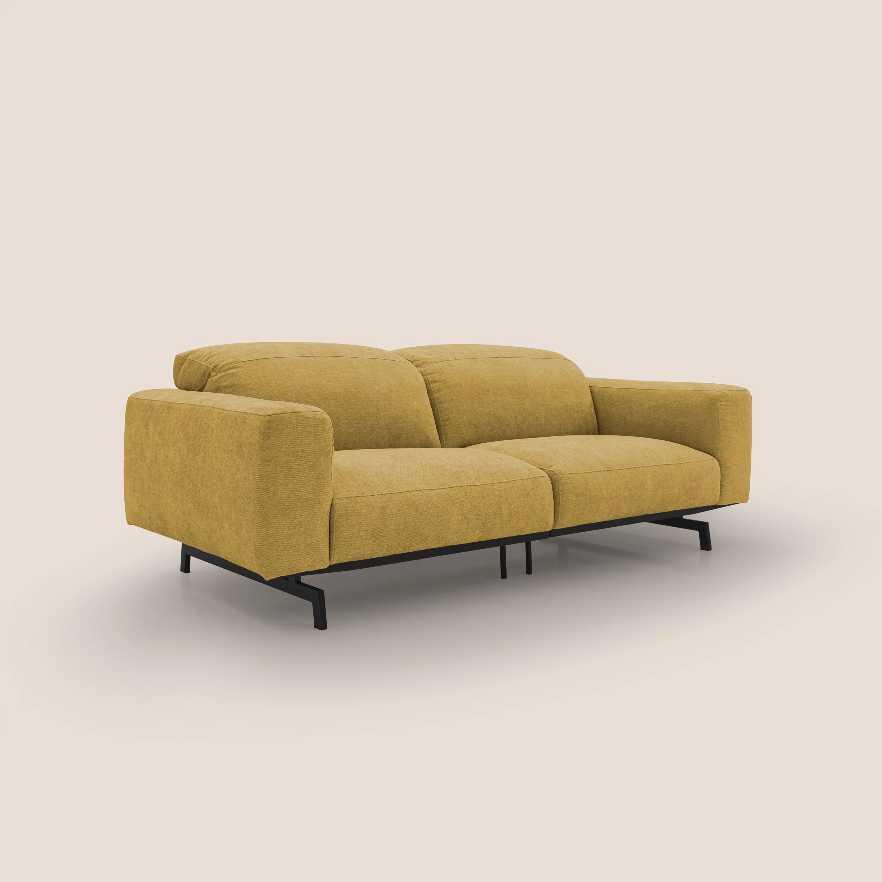 Sakura Canapé modulable en tissu flammé doux et imperméable T14 jaune - Image 6