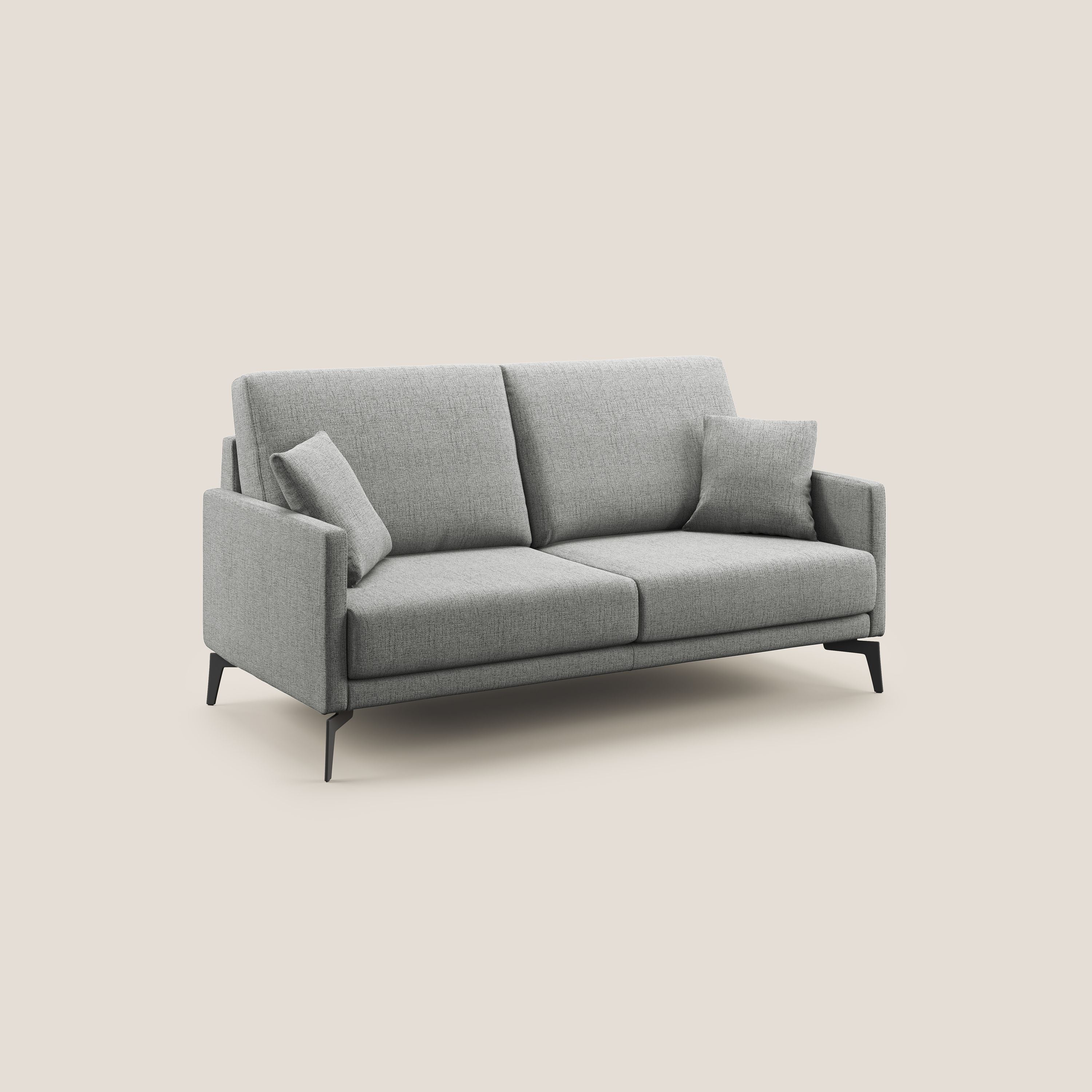 Saturno canapé moderne en tissu doux imperméable T03 gris clair - Image 2