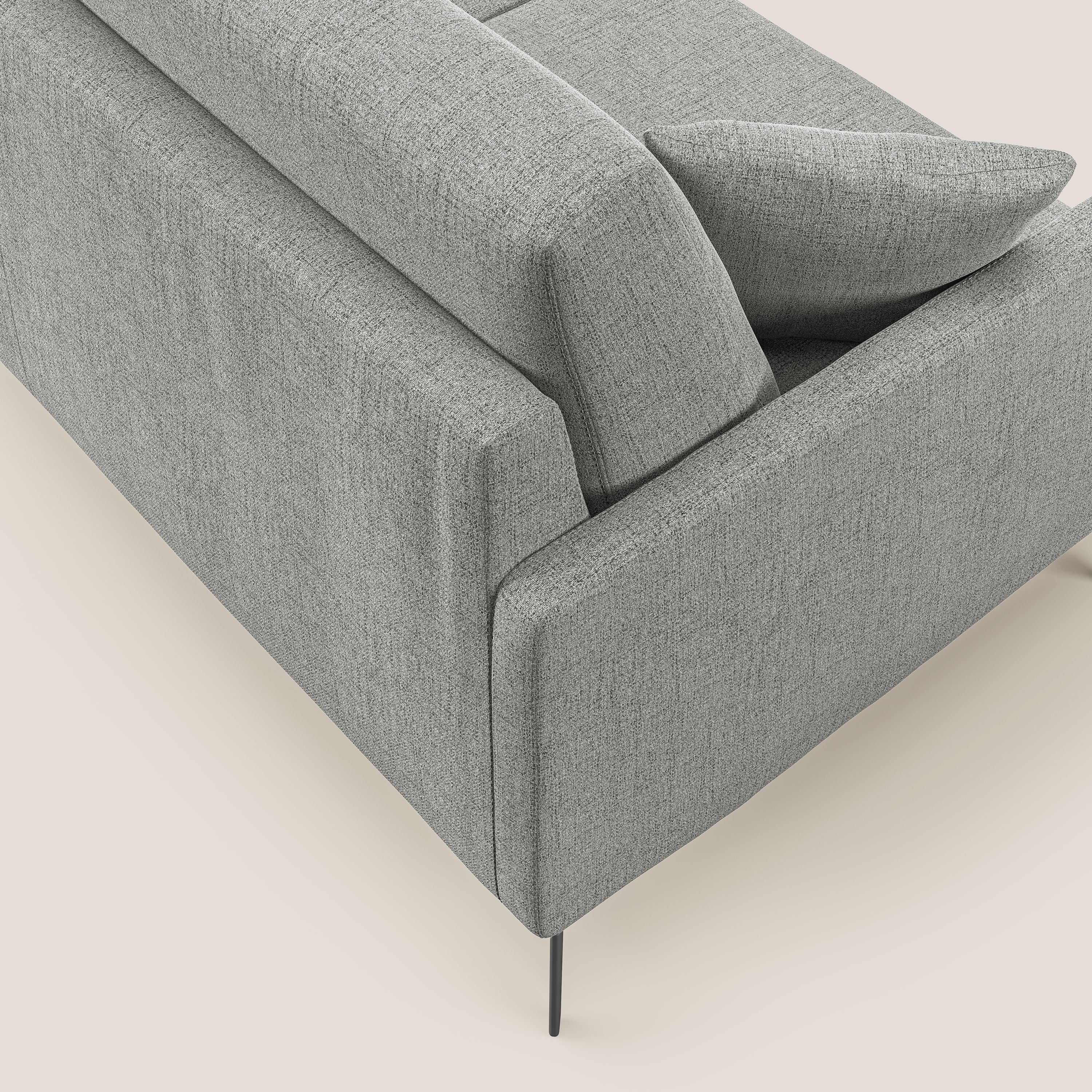 Saturno canapé moderne en tissu doux imperméable T03 gris clair - Image 6