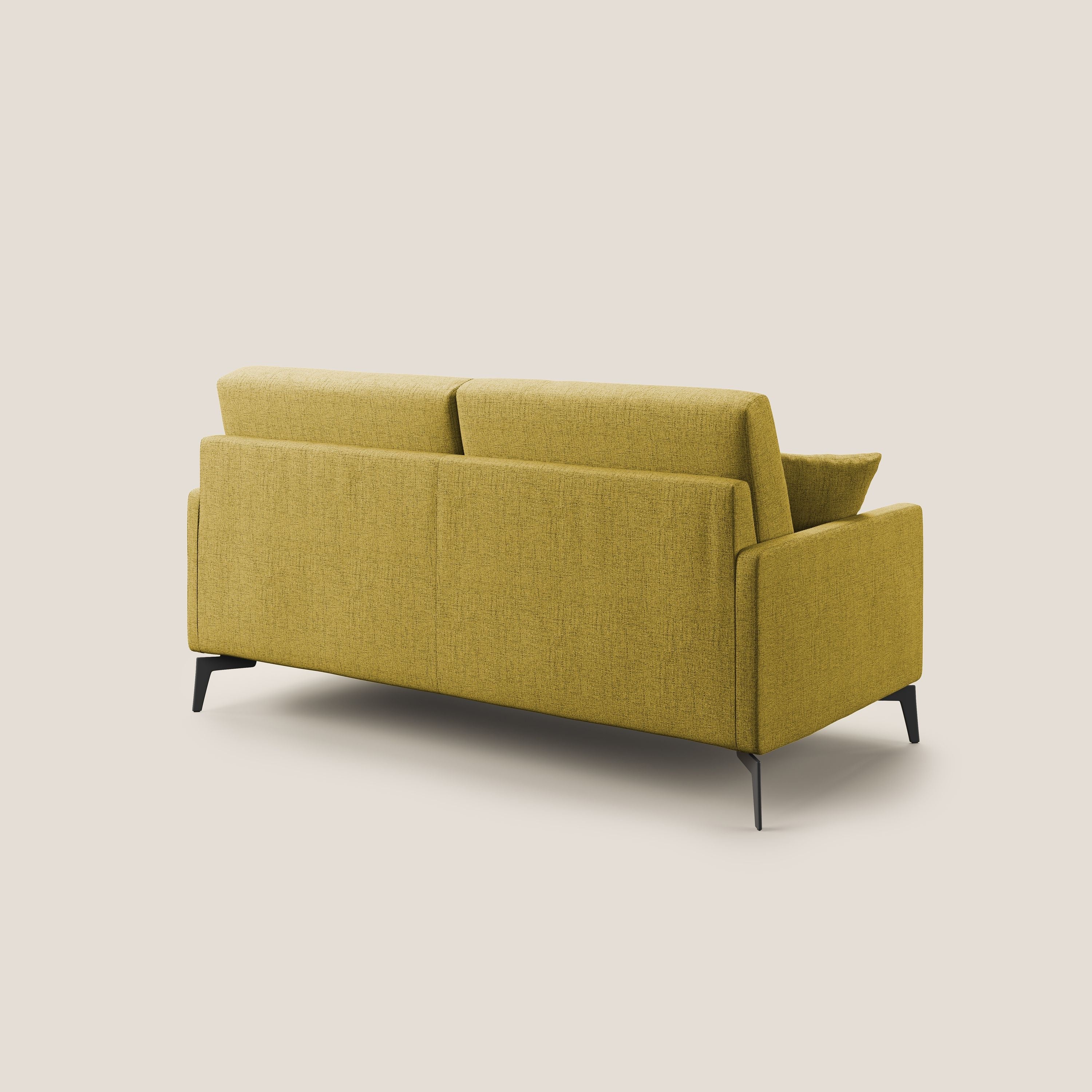 Saturno canapé moderne en tissu doux imperméable T03 jaune - Image 4