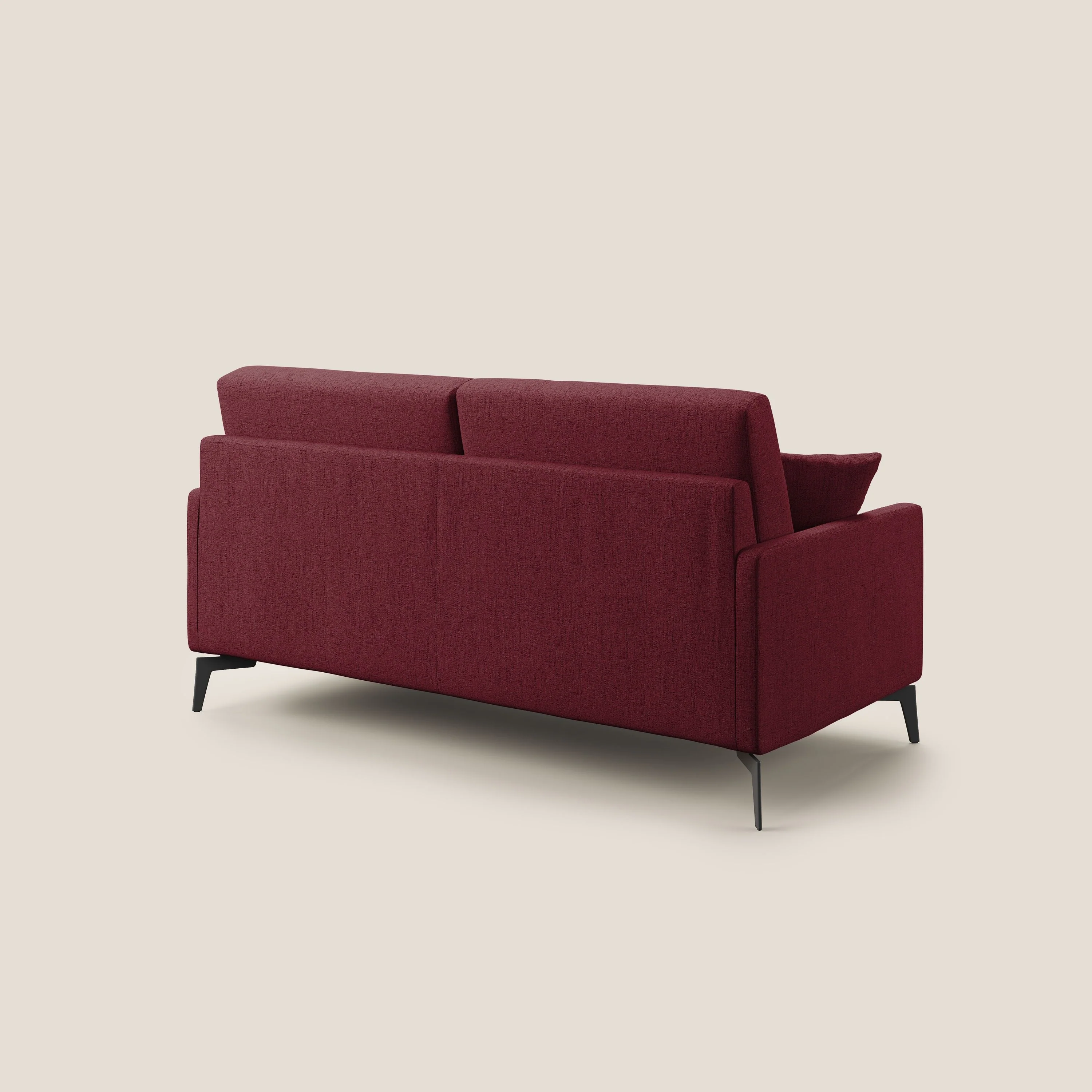 Saturno canapé moderne en tissu doux imperméable T03 rouge - Image 4