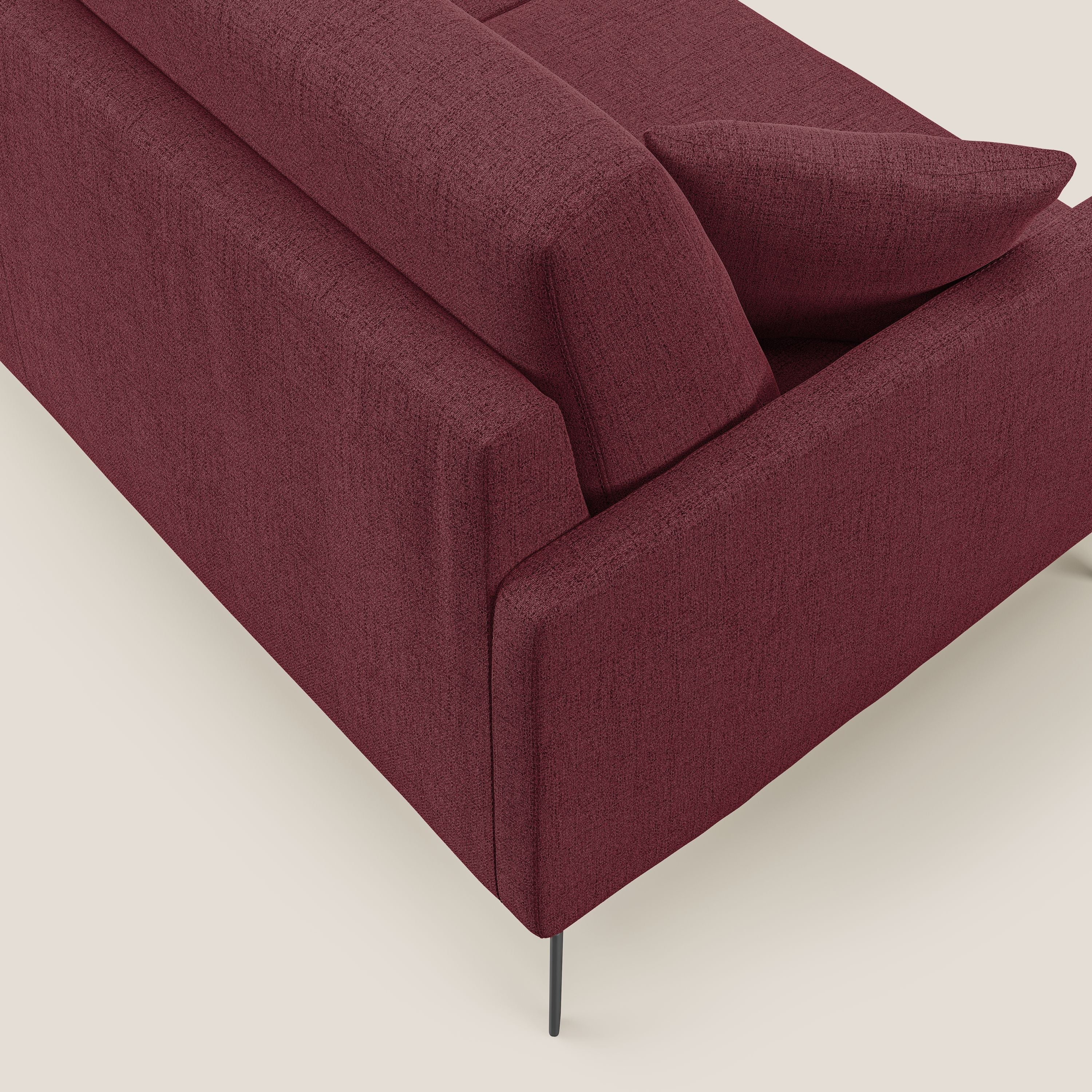 Saturno canapé moderne en tissu doux imperméable T03 rouge - Image 6