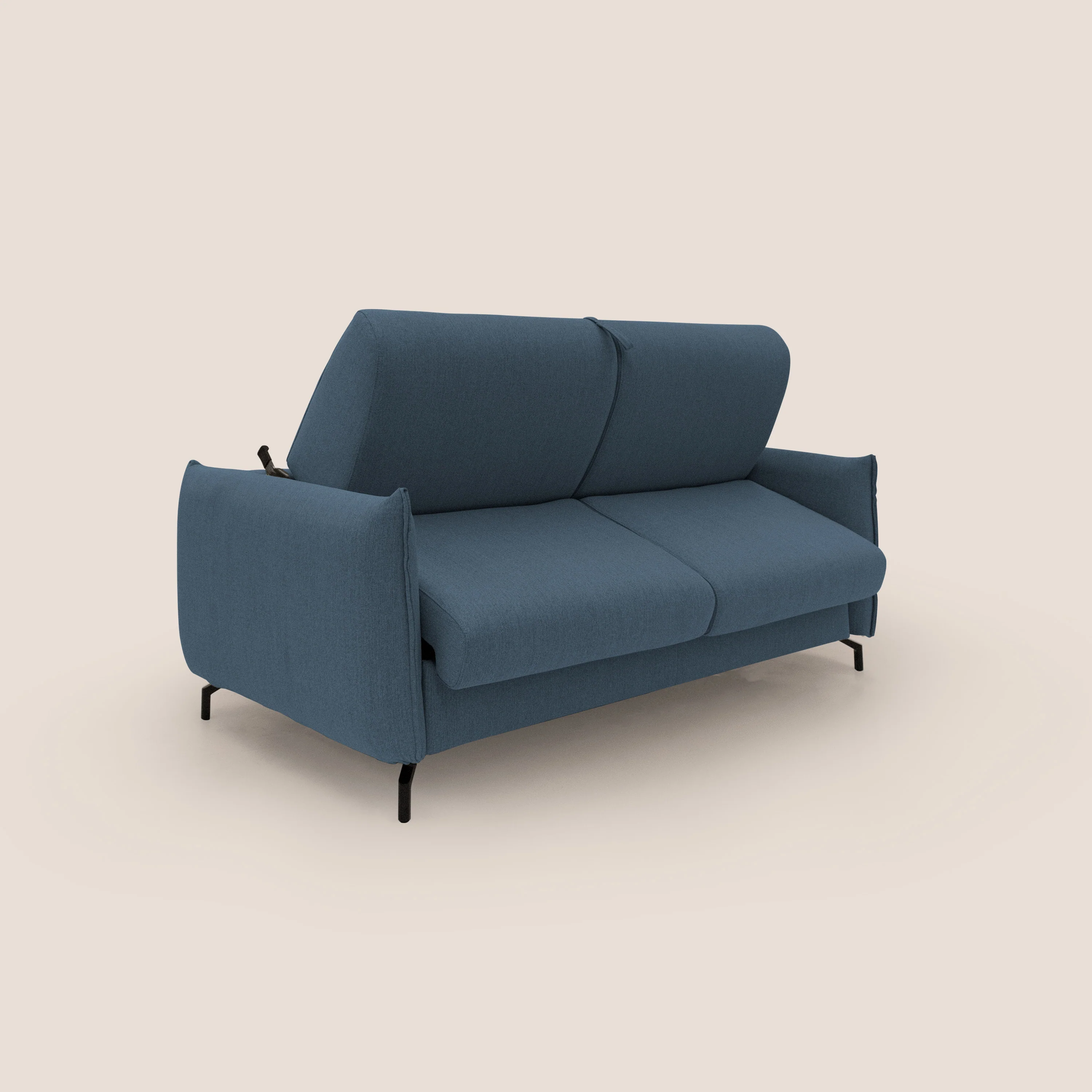 Scarlet canapé convertible en tissu mixte  coton imperméable T19 bleu - Image 10