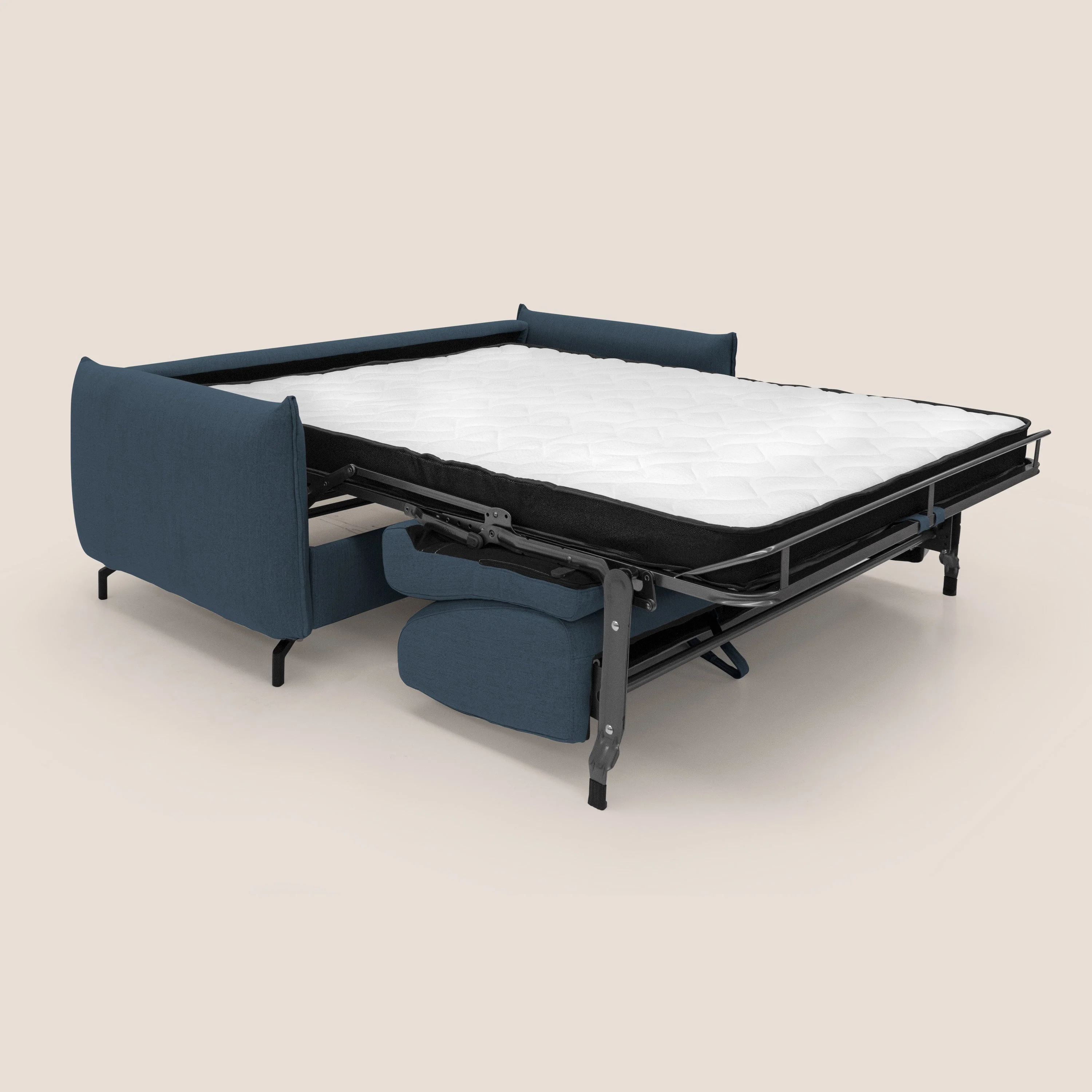 Scarlet canapé convertible en tissu mixte  coton imperméable T19 bleu - Image 2